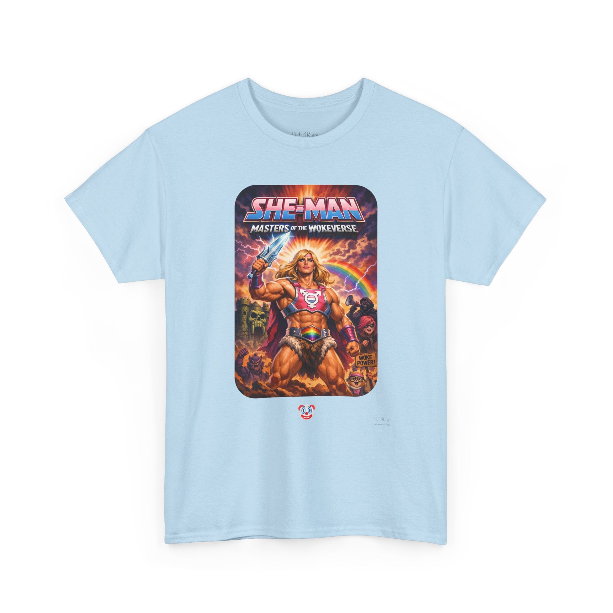 She-Man Masters of the Wokeverse T-Shirt – By the Power of the Pork Sword