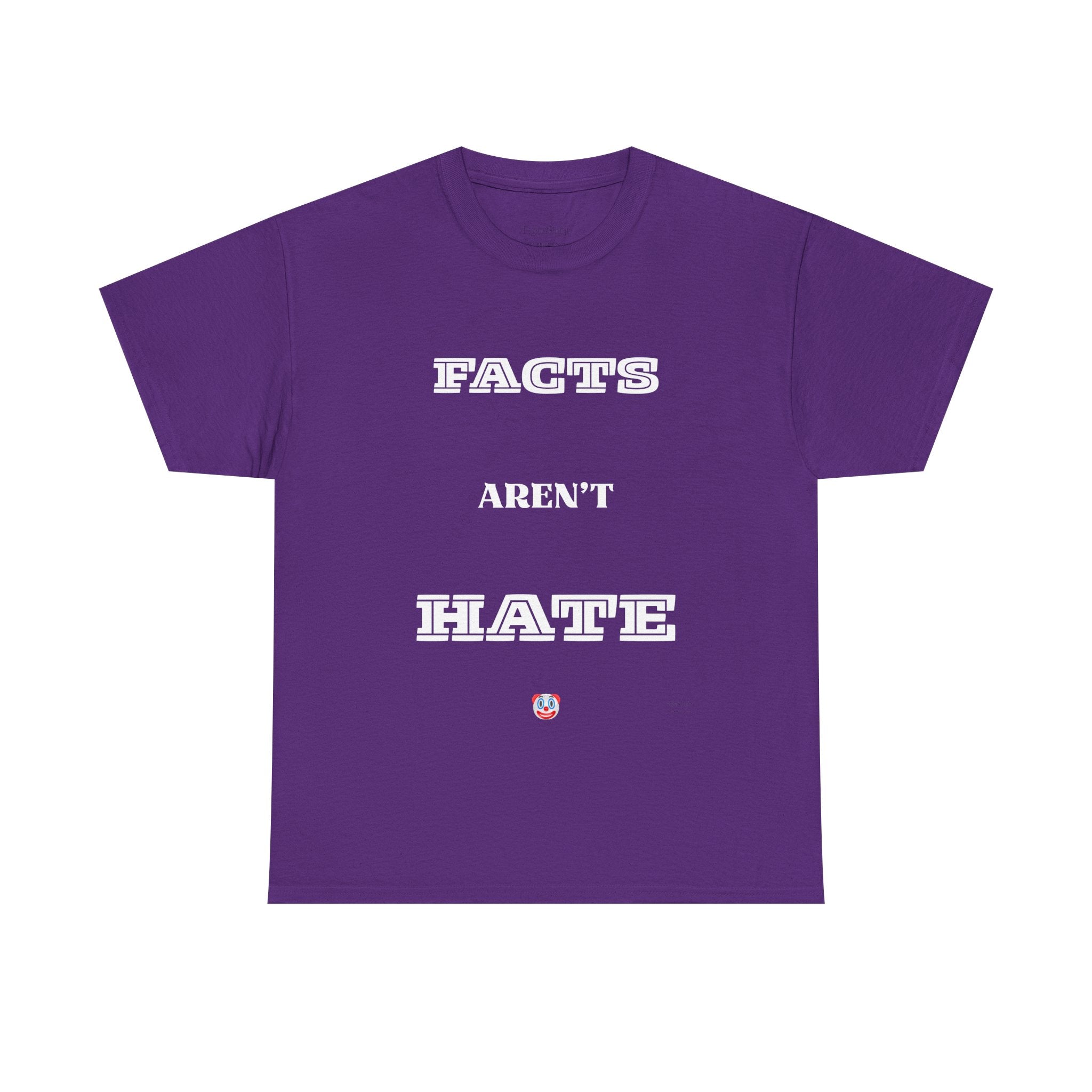 Facts Aren’t Hate T-Shirt – Common Sense Satire & Free Speech Tee