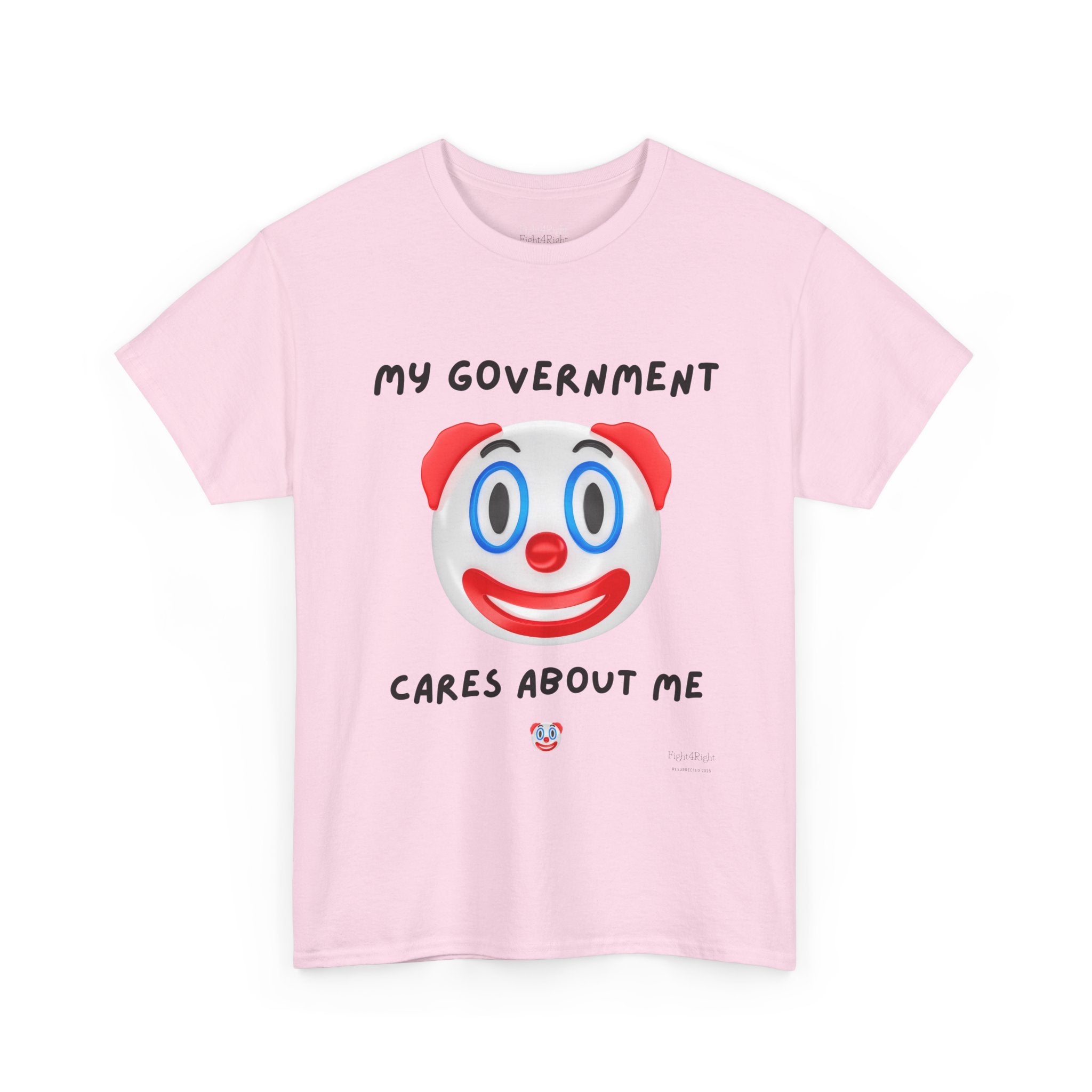 My Government Cares About Me T-Shirt – Sarcastic Anti-Government Satire Tee