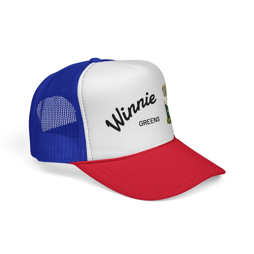 Trucker Cap — "Winnie Greens" Vintage Cigarette Pack Design