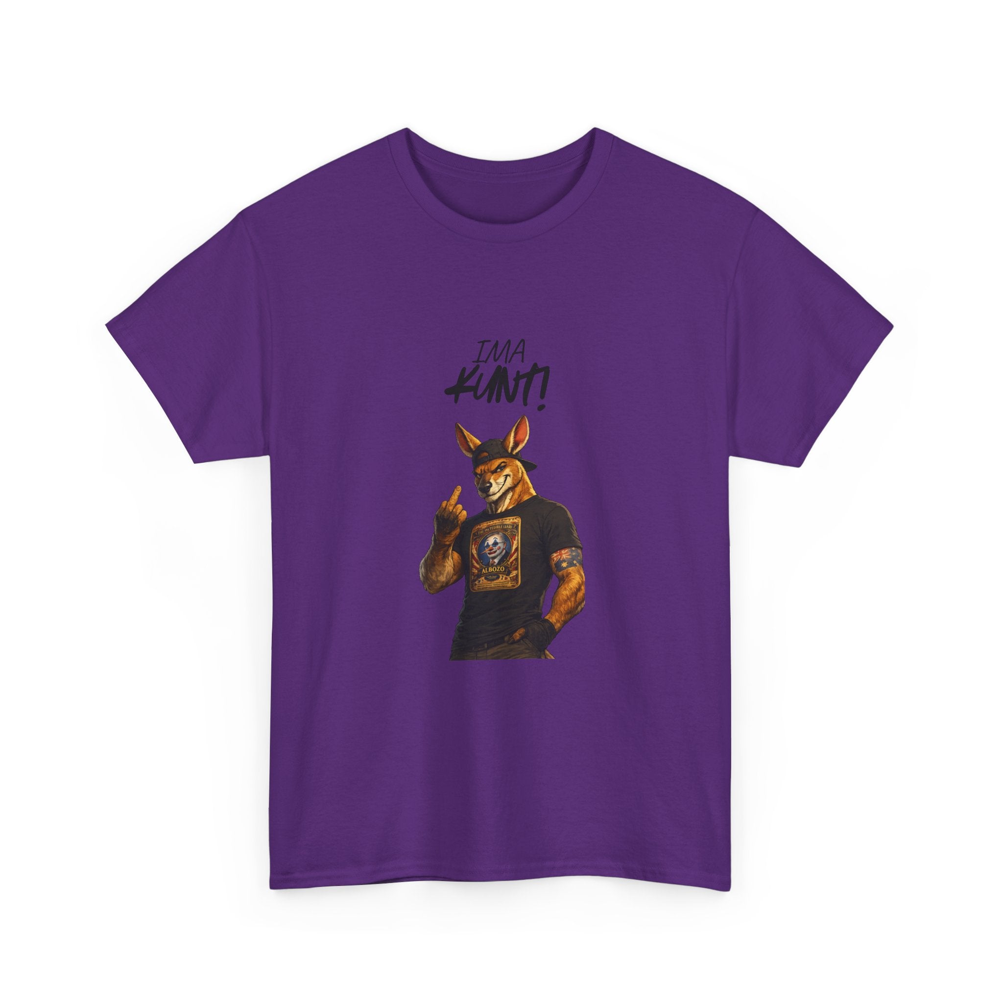 IMA KUNT! Kangaroo T-Shirt | Rude Australian Humour Tee