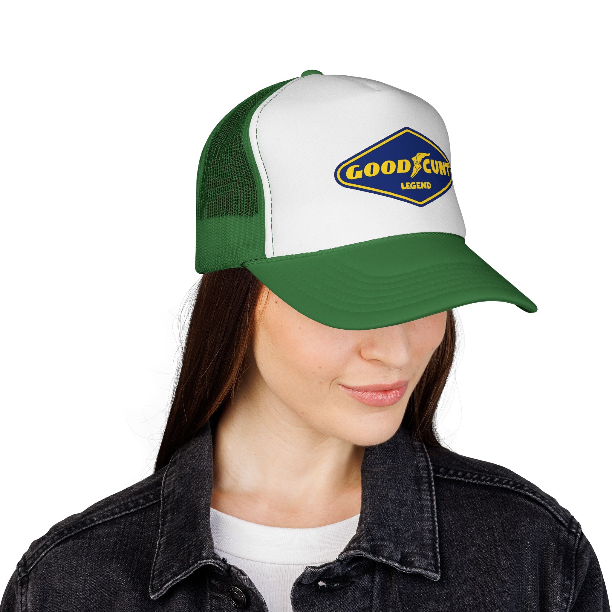Trucker Cap — 'Good Cunt Legend' Vintage Logo Mesh Hat
