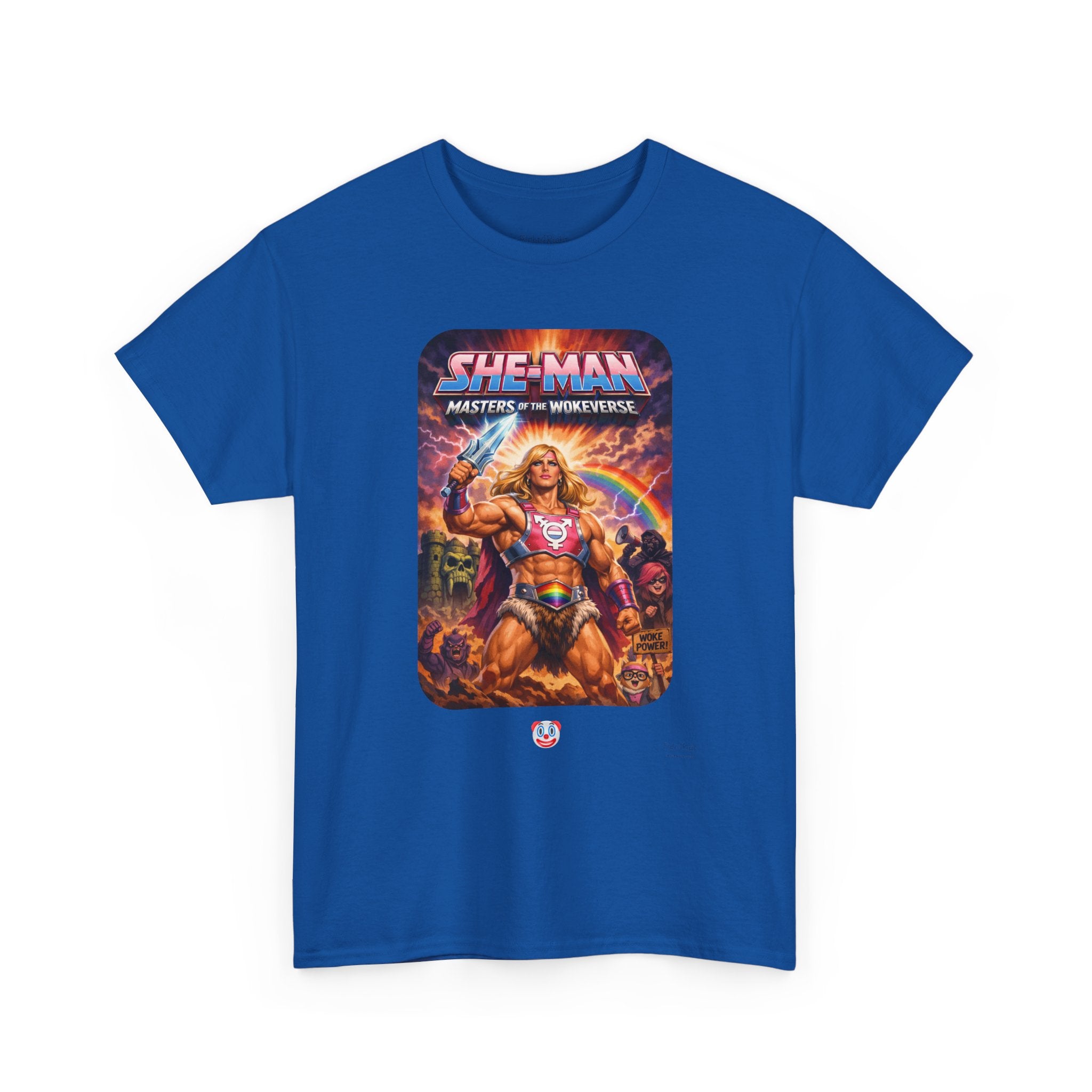 She-Man Masters of the Wokeverse T-Shirt – By the Power of the Pork Sword