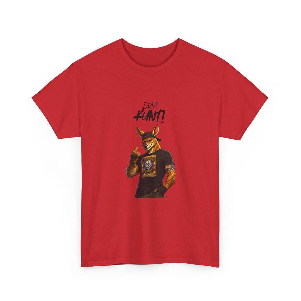 IMA KUNT! Kangaroo T-Shirt | Rude Australian Humour Tee