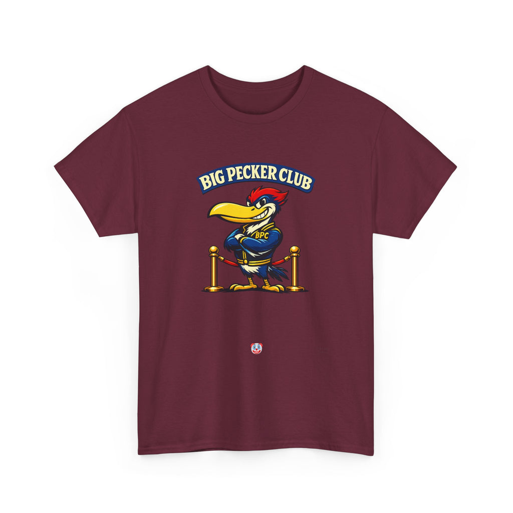 Big Pecker Club T-Shirt — Funny Woodpecker Graphic Tee