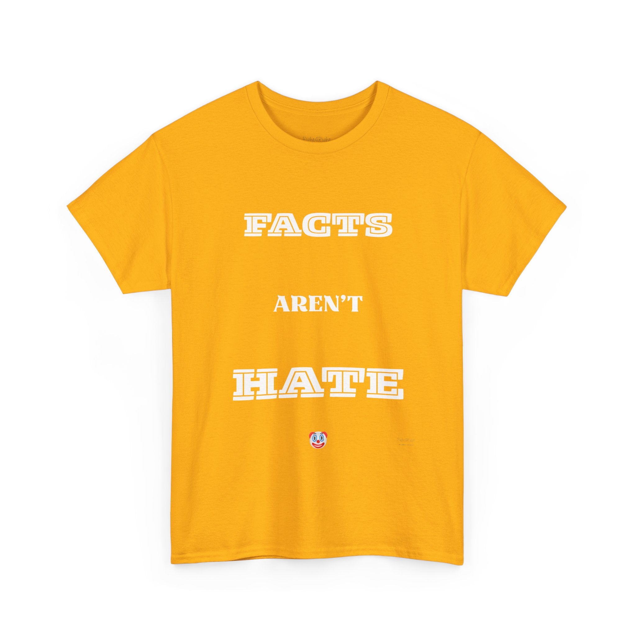 Facts Aren’t Hate T-Shirt – Common Sense Satire & Free Speech Tee