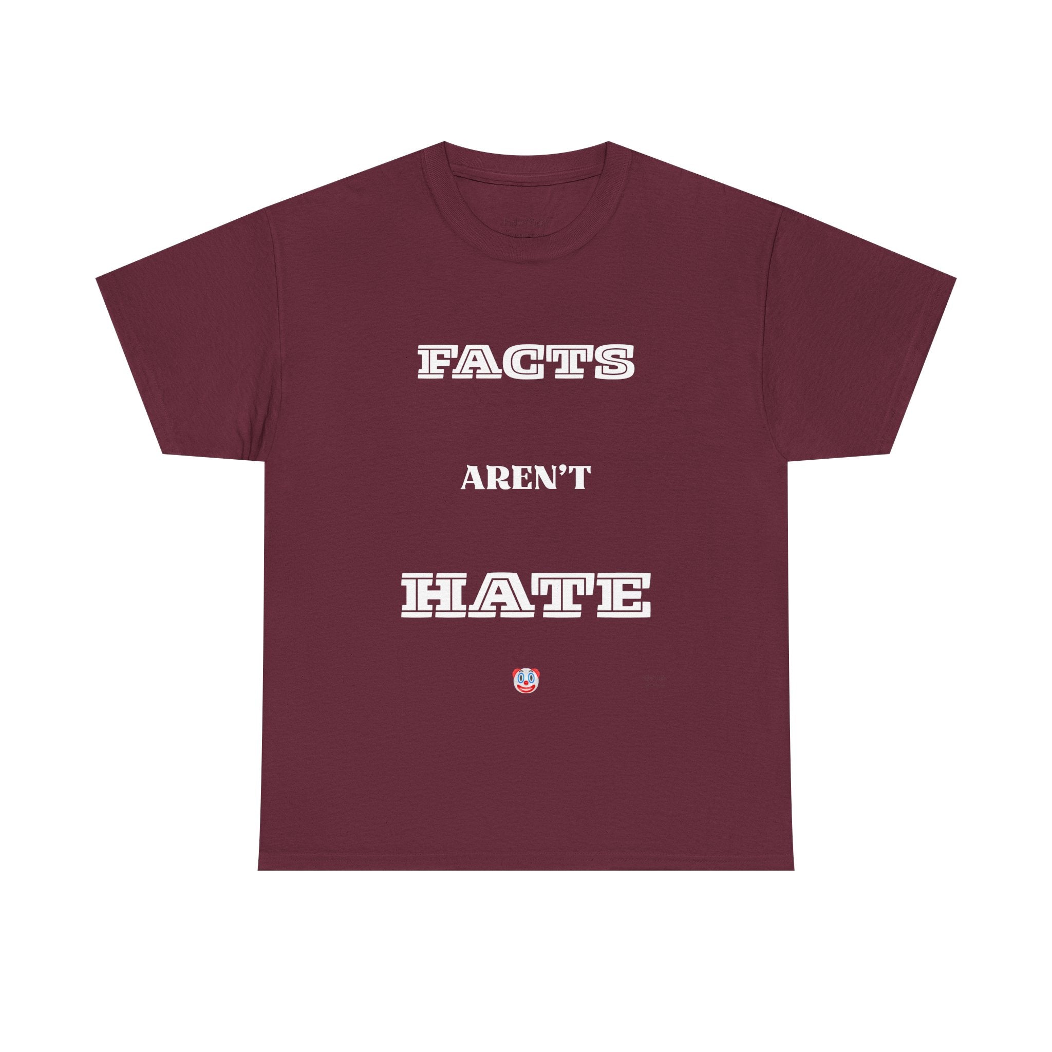 Facts Aren’t Hate T-Shirt – Common Sense Satire & Free Speech Tee