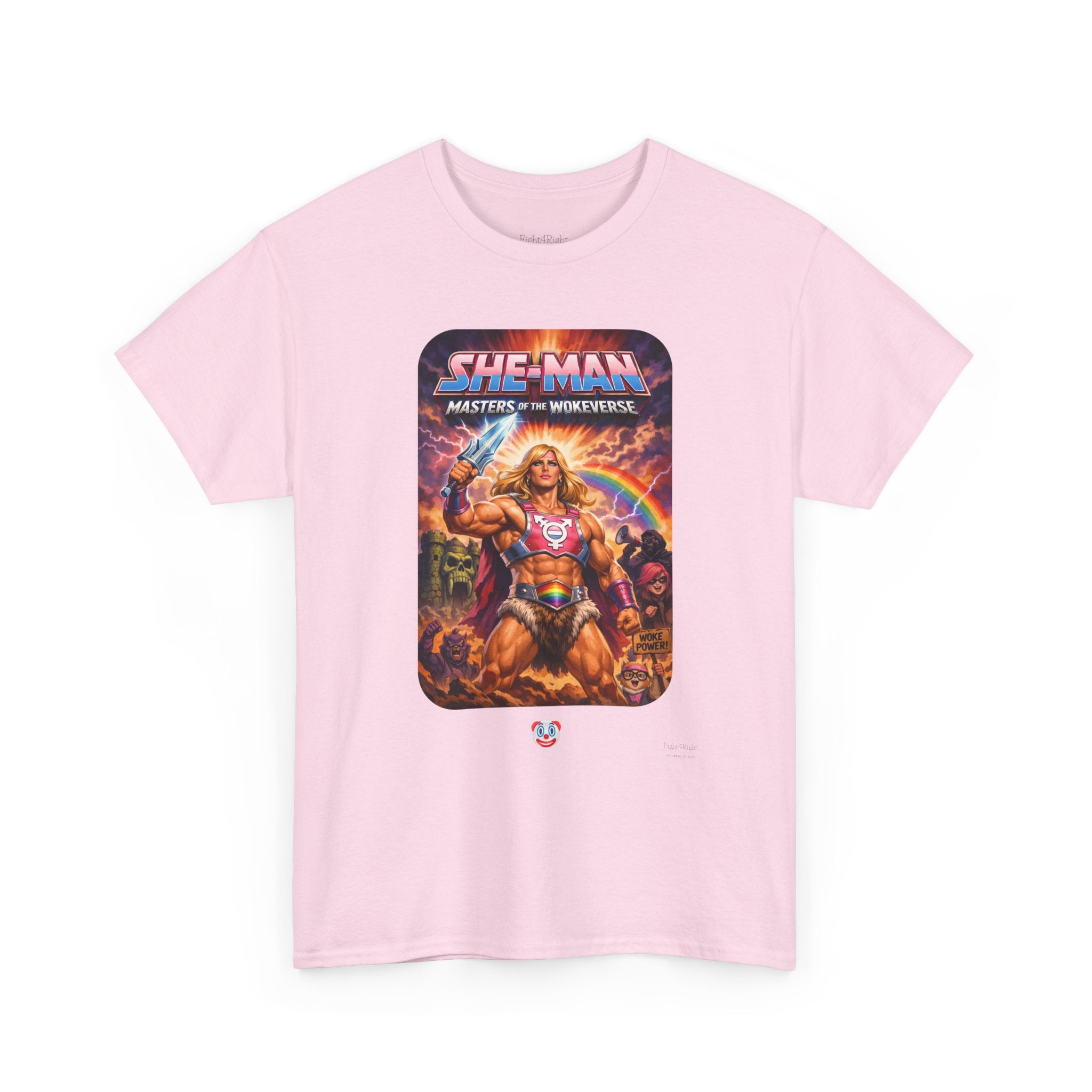 She-Man Masters of the Wokeverse T-Shirt – By the Power of the Pork Sword