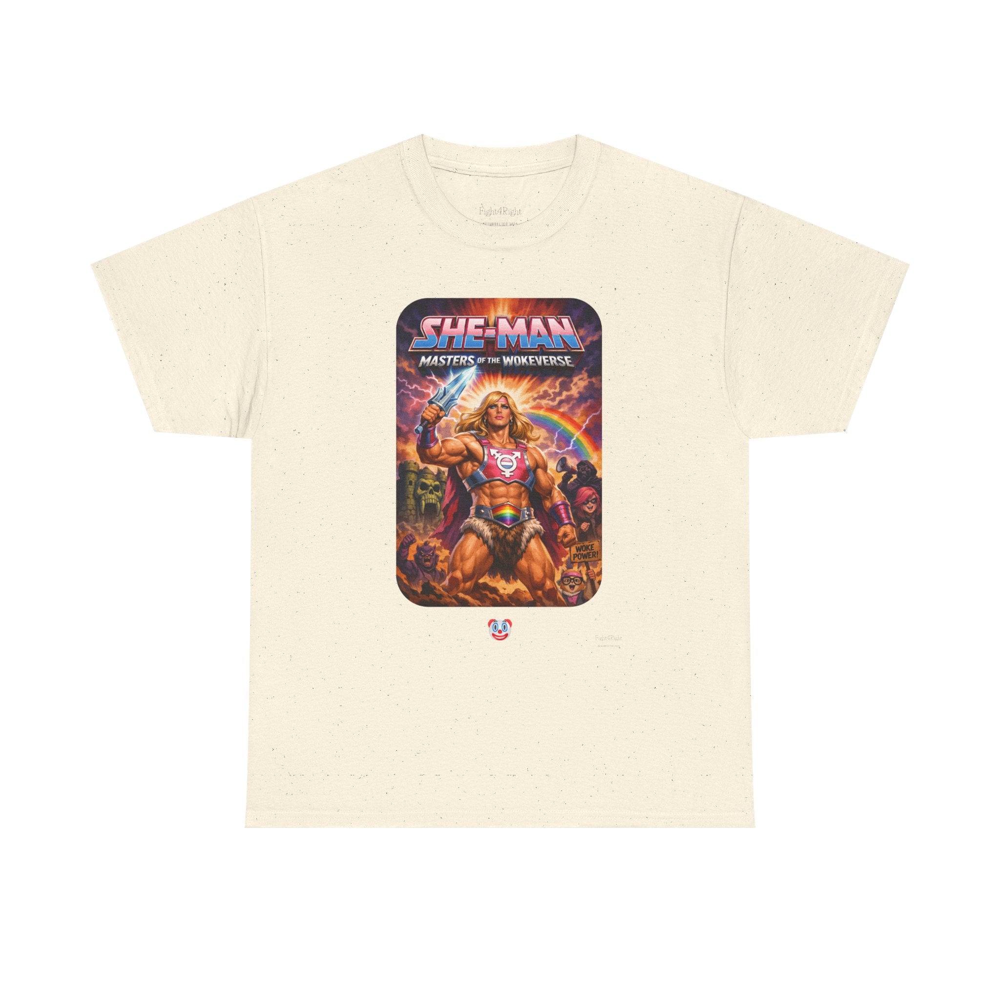 She-Man Masters of the Wokeverse T-Shirt – By the Power of the Pork Sword
