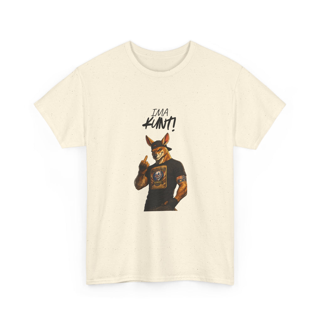 IMA KUNT! Kangaroo T-Shirt | Rude Australian Humour Tee