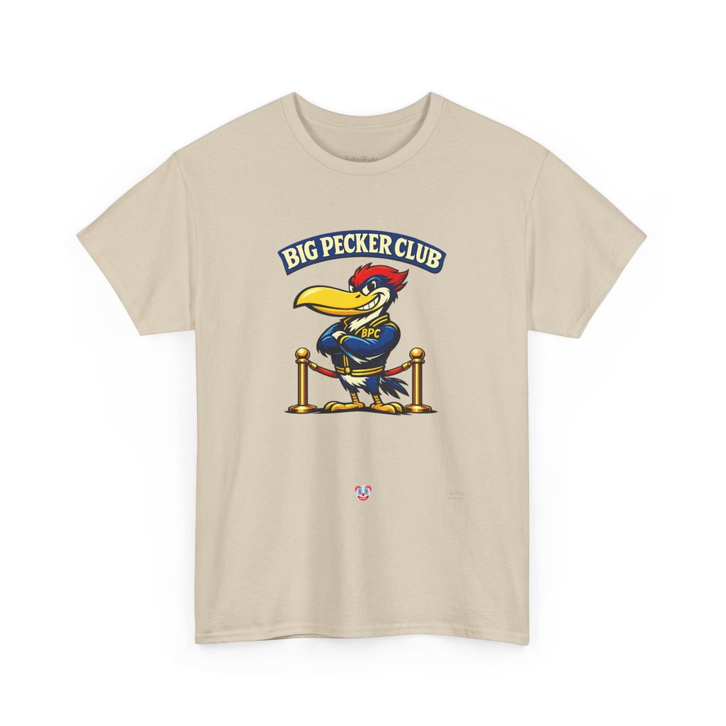 Big Pecker Club T-Shirt — Funny Woodpecker Graphic Tee