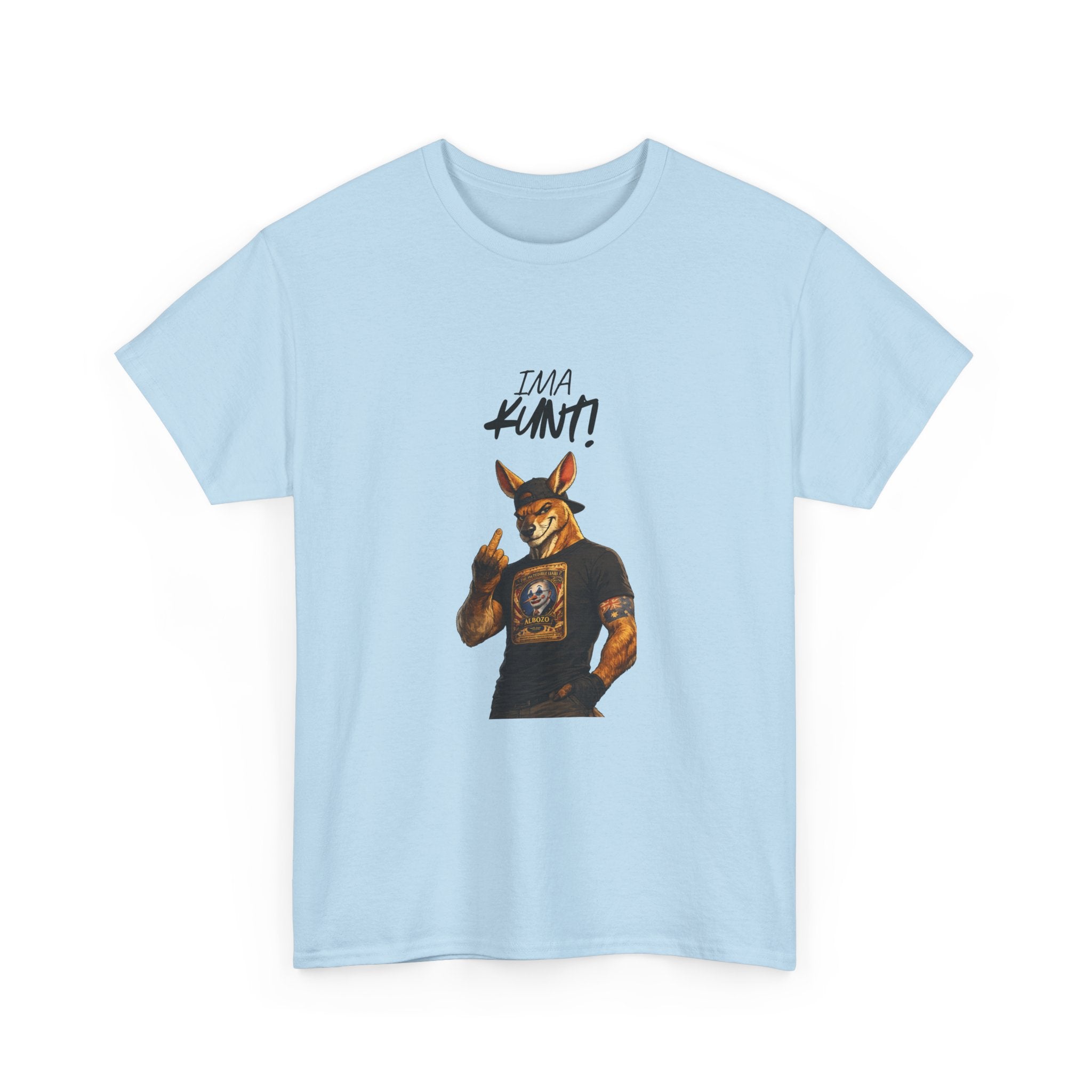 IMA KUNT! Kangaroo T-Shirt | Rude Australian Humour Tee