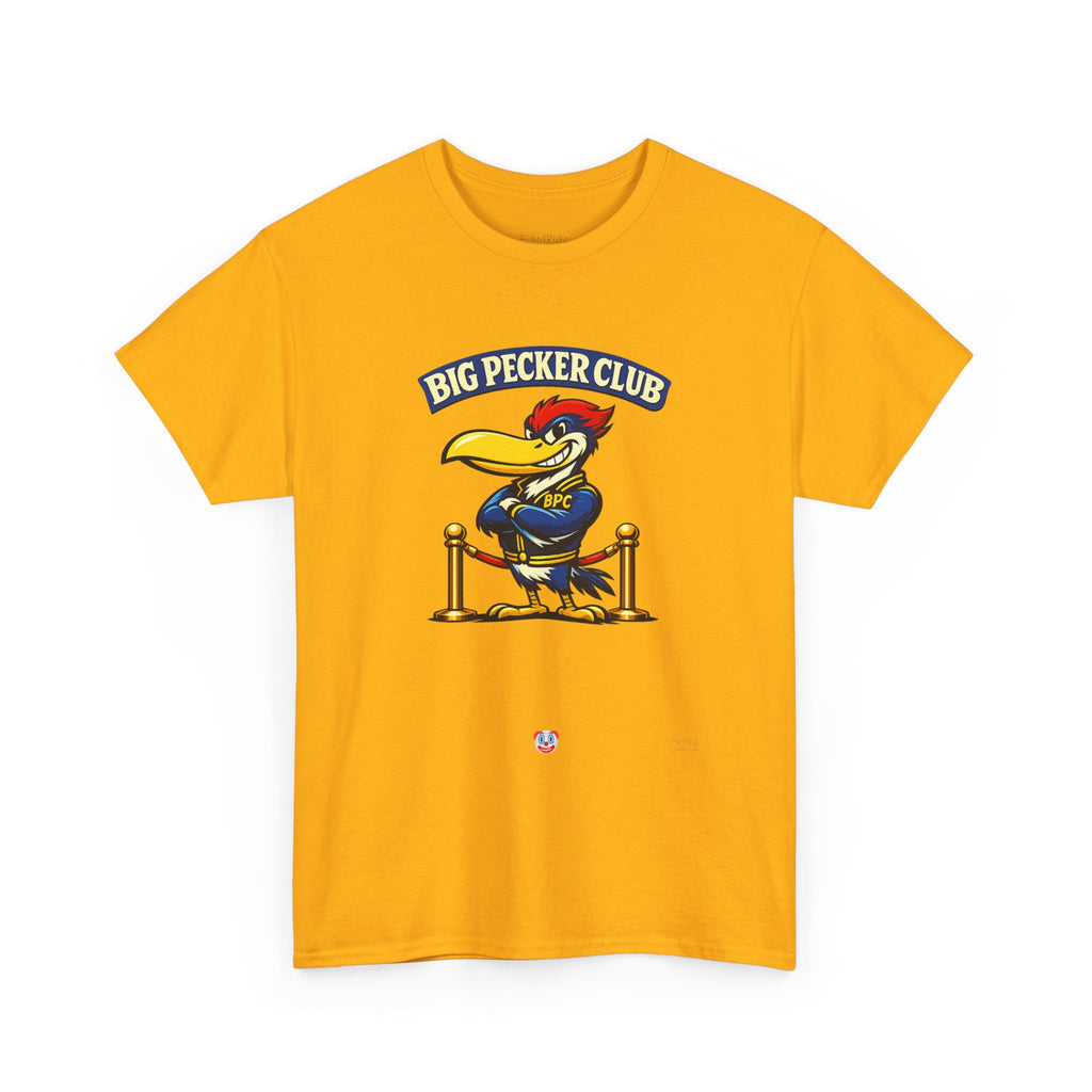 Big Pecker Club T-Shirt — Funny Woodpecker Graphic Tee