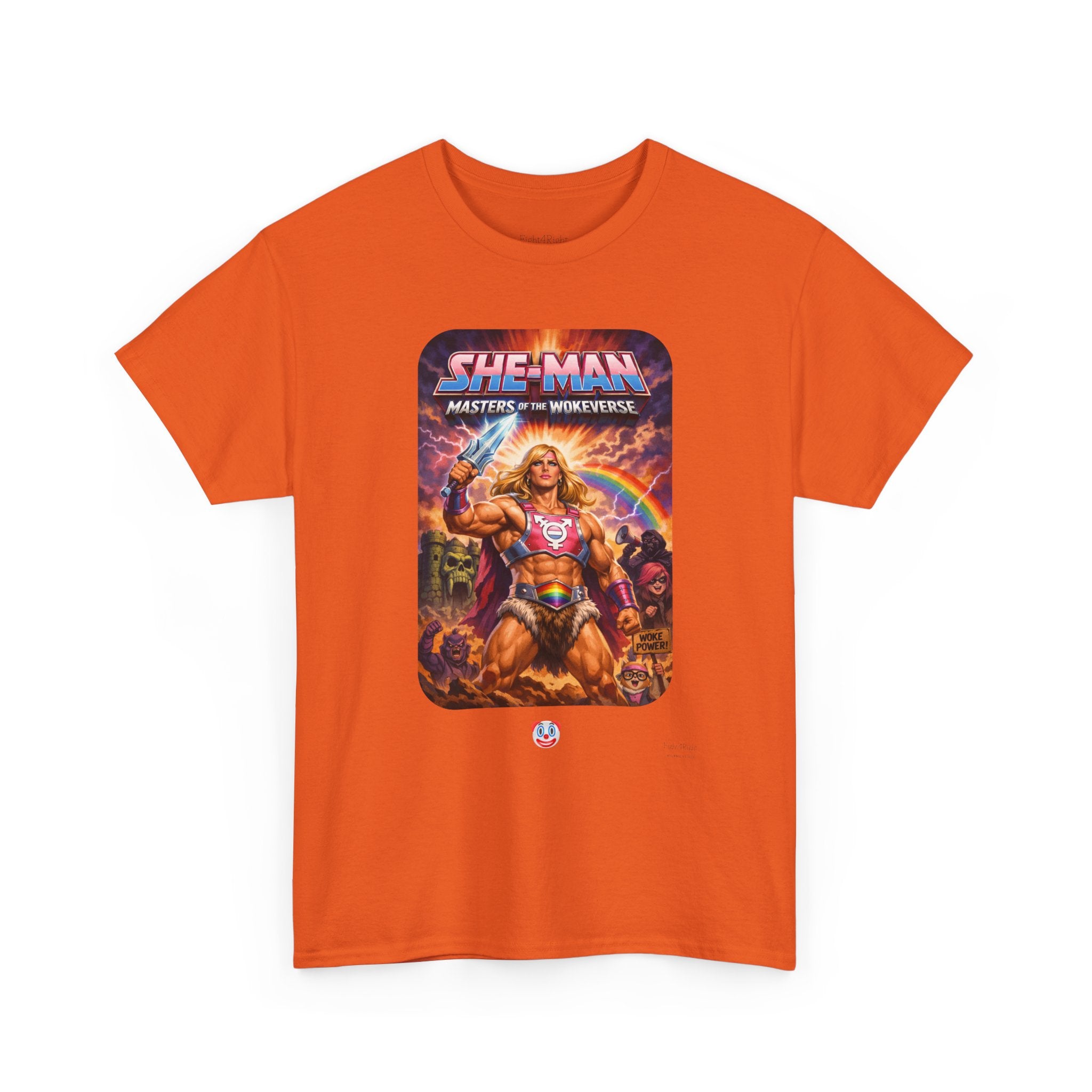 She-Man Masters of the Wokeverse T-Shirt – By the Power of the Pork Sword