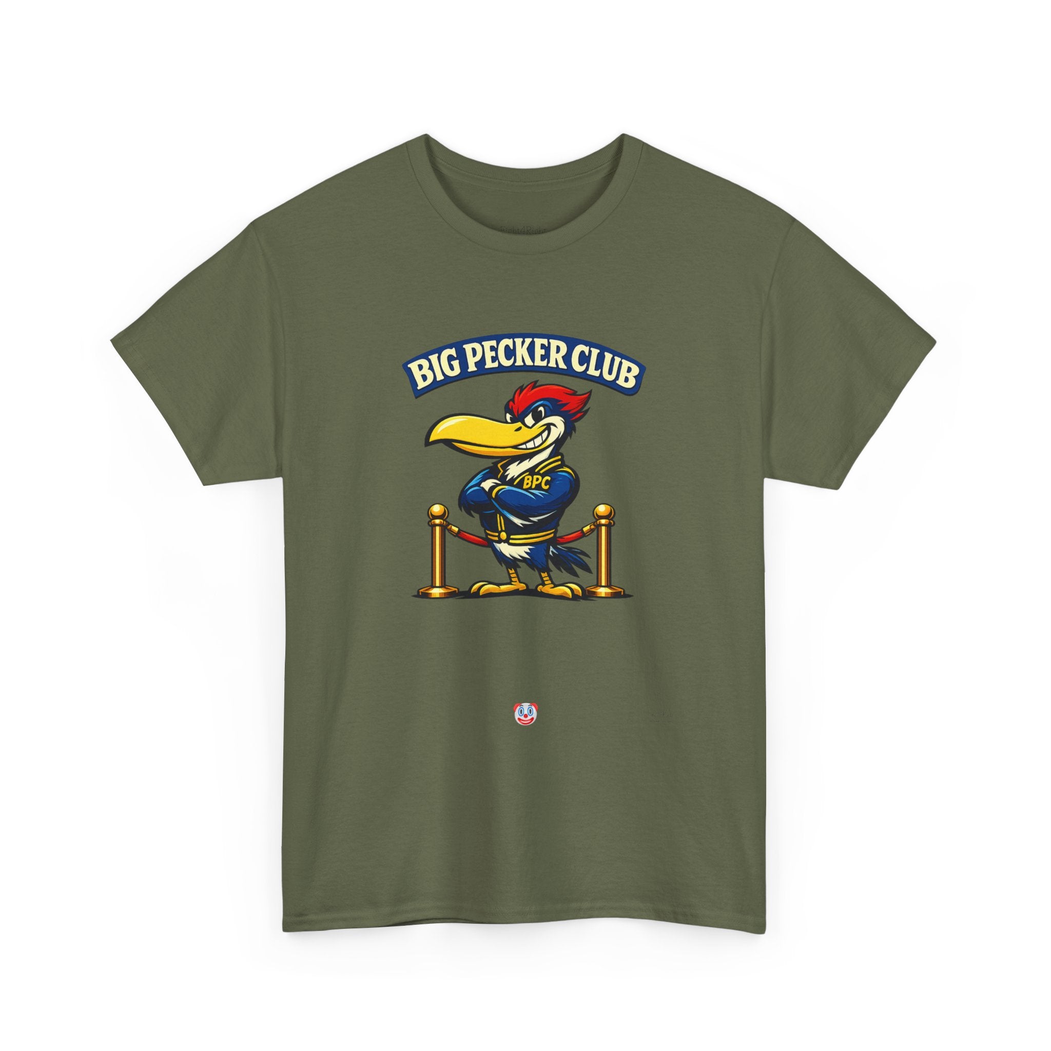 Big Pecker Club T-Shirt — Funny Woodpecker Graphic Tee