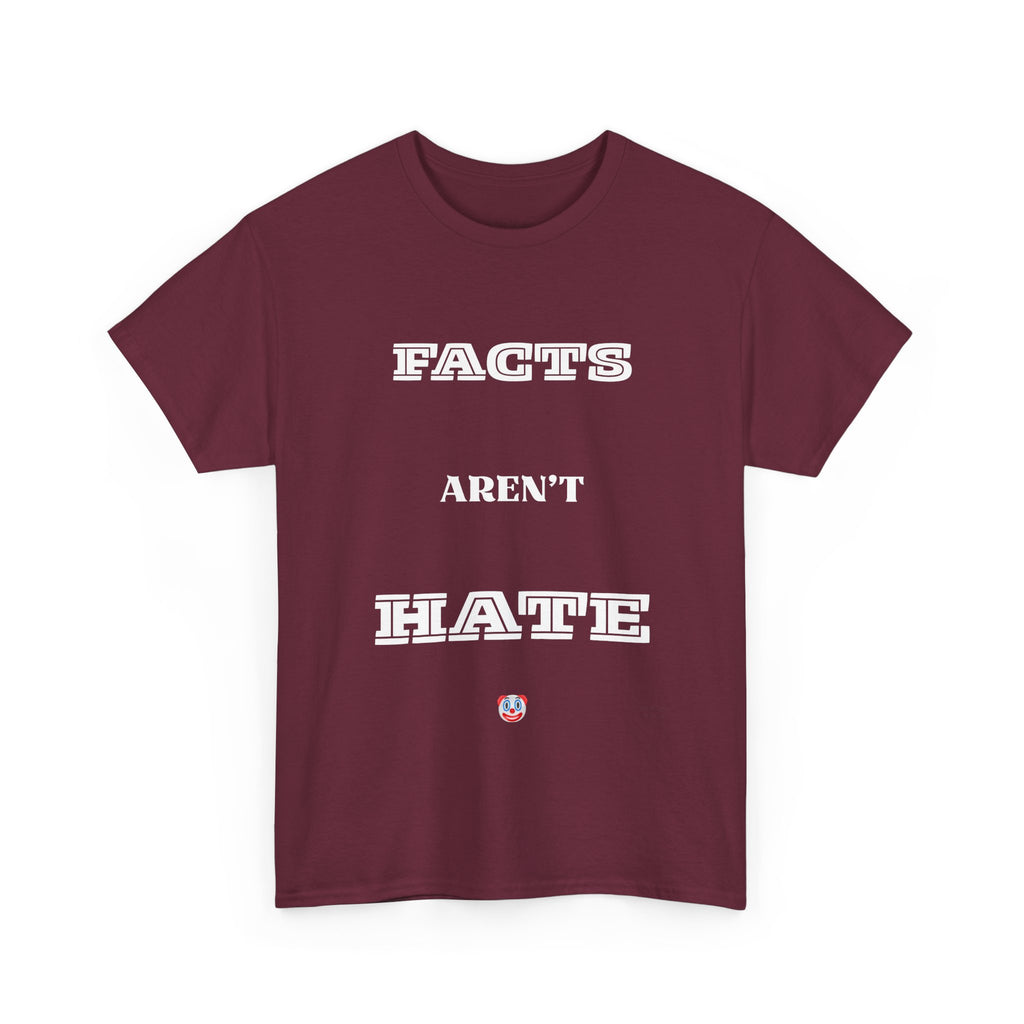Facts Aren’t Hate T-Shirt – Common Sense Satire & Free Speech Tee
