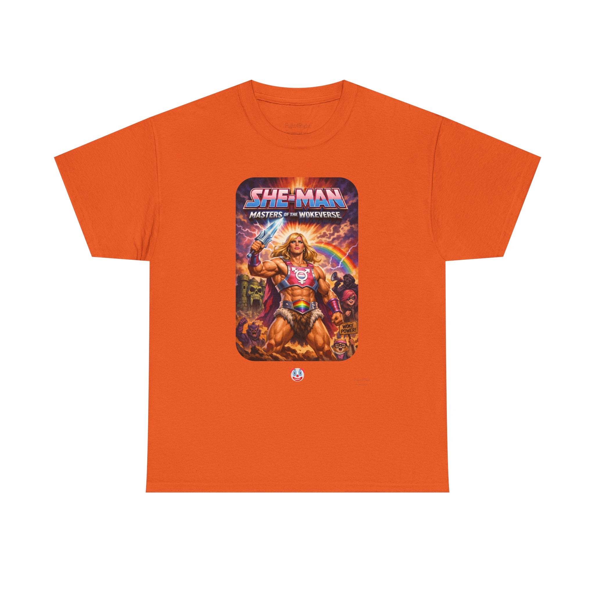 She-Man Masters of the Wokeverse T-Shirt – By the Power of the Pork Sword
