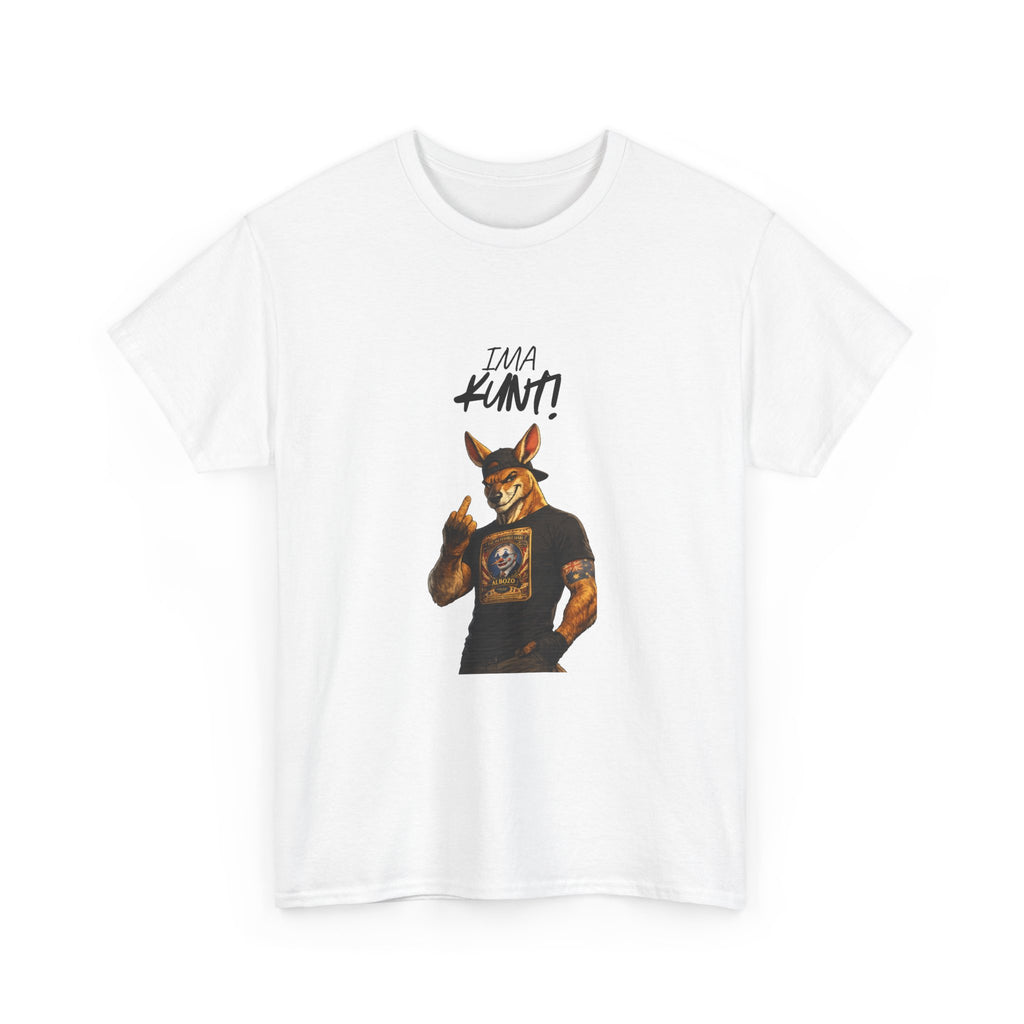 IMA KUNT! Kangaroo T-Shirt | Rude Australian Humour Tee