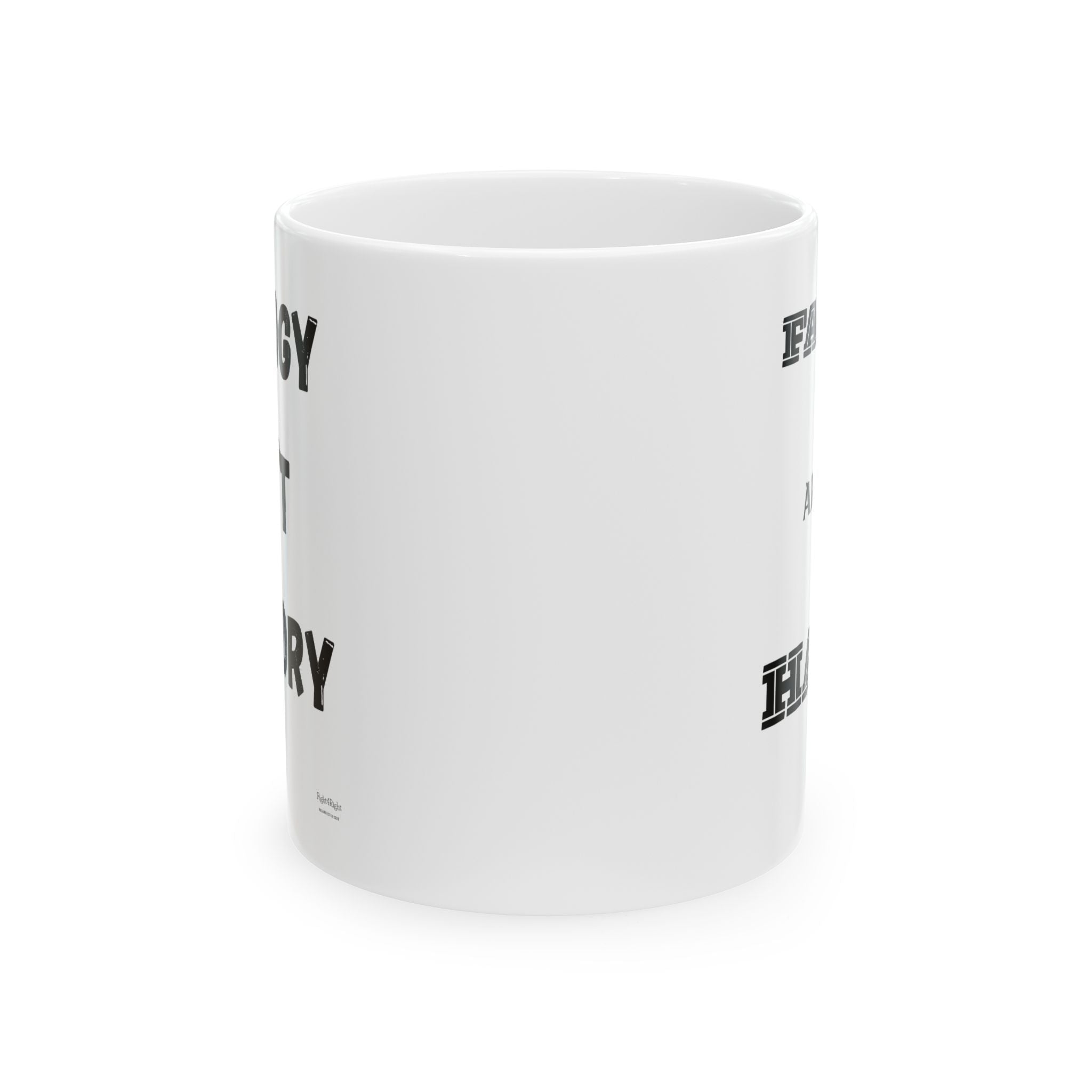 Double-Sided Reality Mug – Biology Isn’t Bigotry / Facts Aren’t Hate