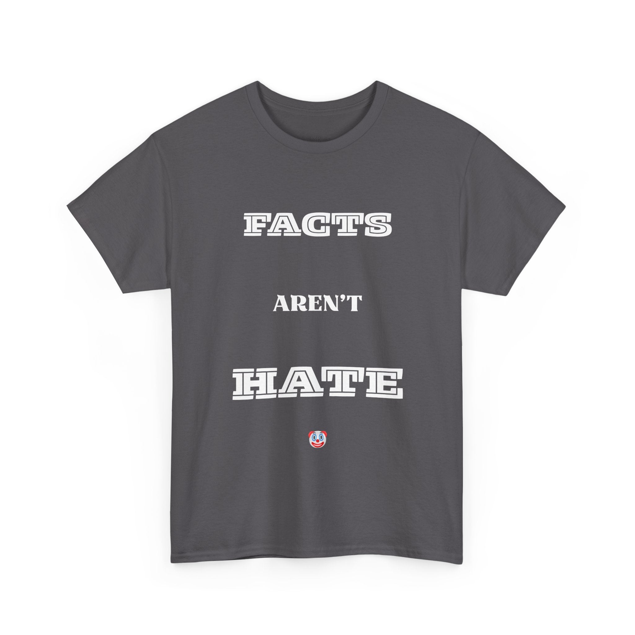 Facts Aren’t Hate T-Shirt – Common Sense Satire & Free Speech Tee