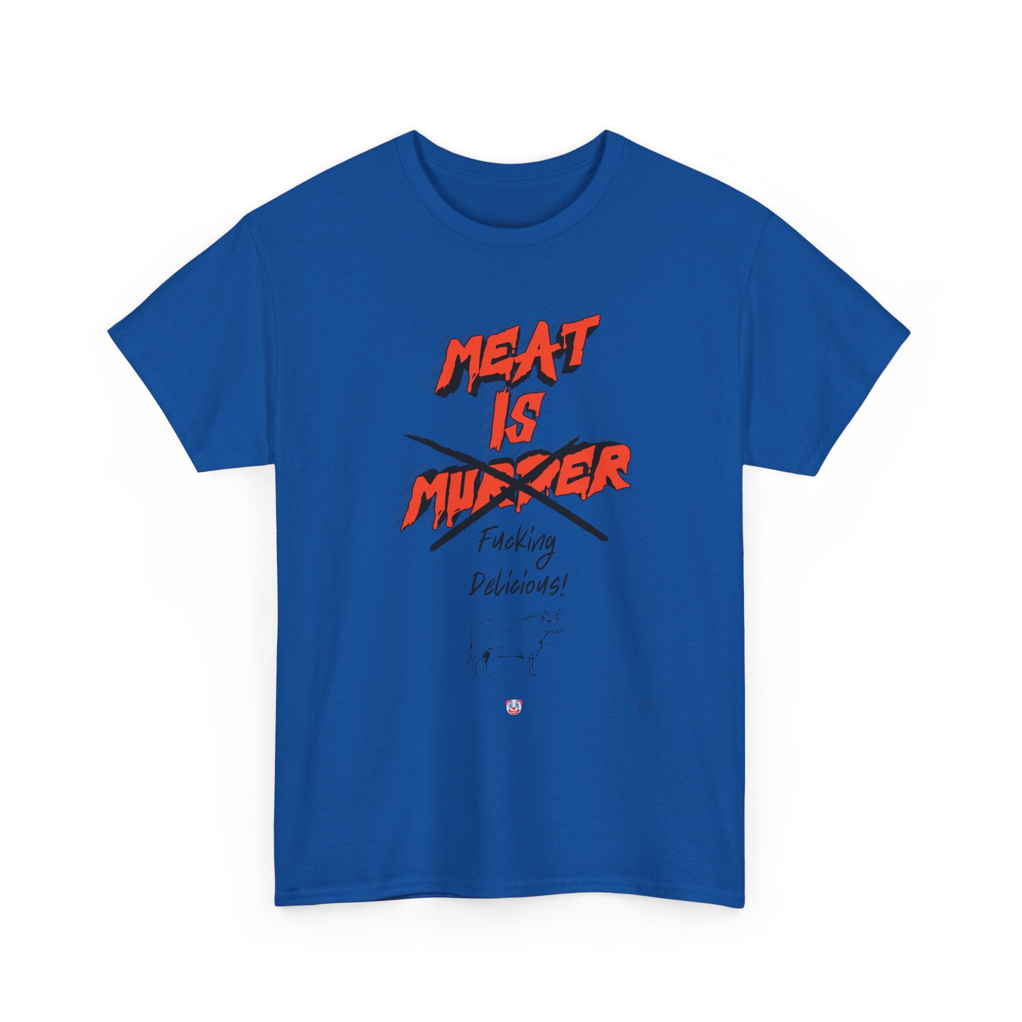 MEAT IS MURDER — F*CKING DELICIOUS T-Shirt | Aussie BBQ Satire