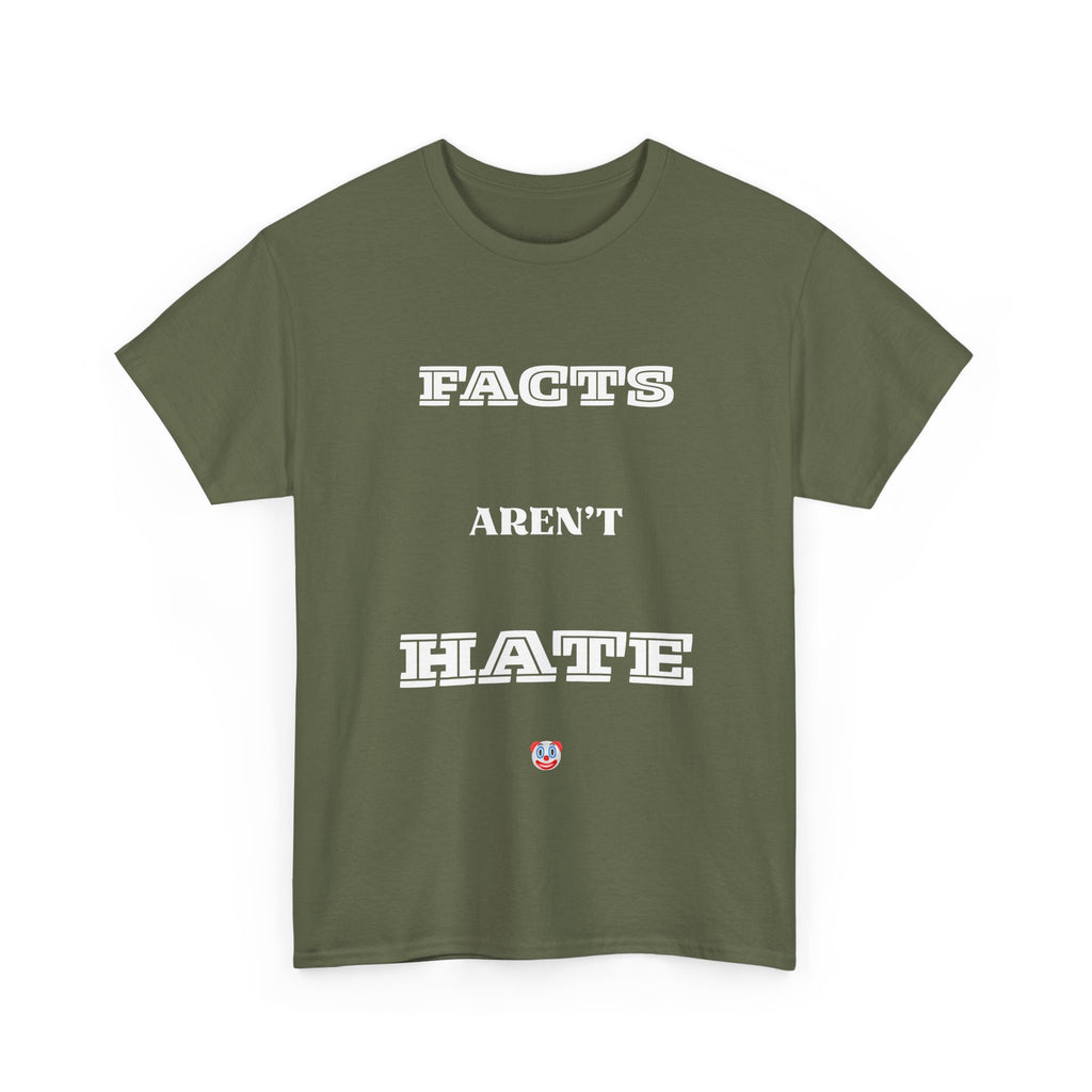 Facts Aren’t Hate T-Shirt – Common Sense Satire & Free Speech Tee