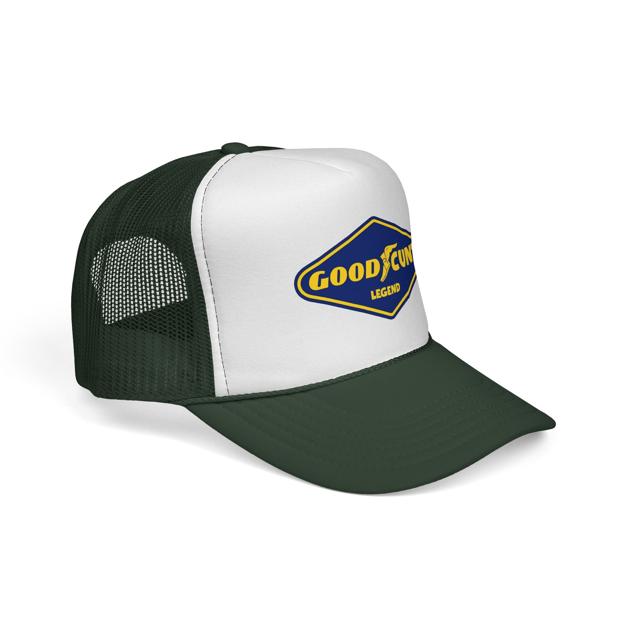 Trucker Cap — 'Good Cunt Legend' Vintage Logo Mesh Hat