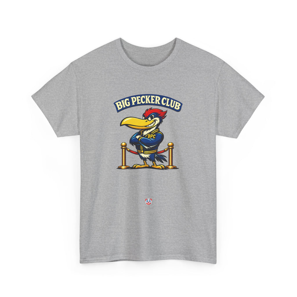 Big Pecker Club T-Shirt — Funny Woodpecker Graphic Tee