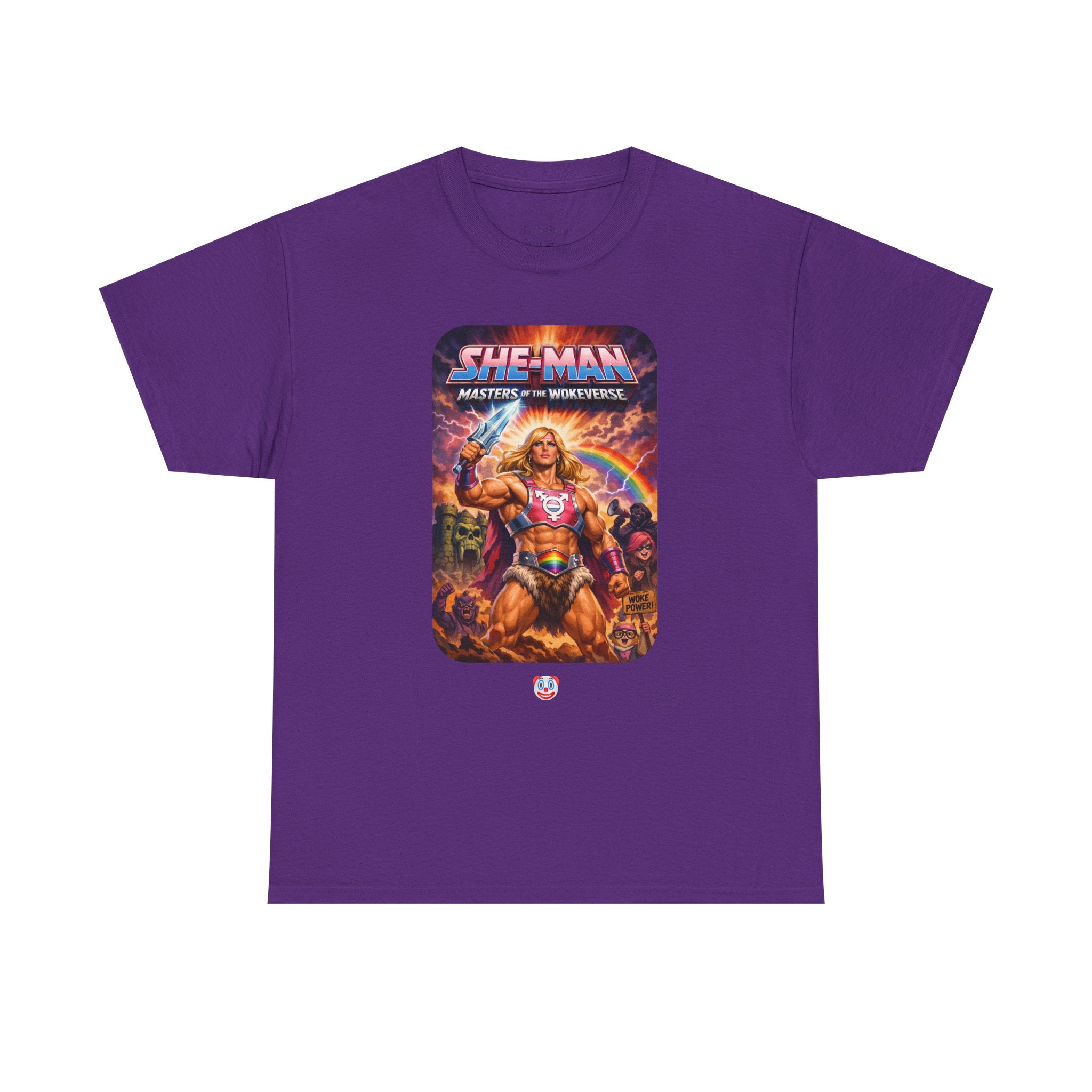She-Man Masters of the Wokeverse T-Shirt – By the Power of the Pork Sword