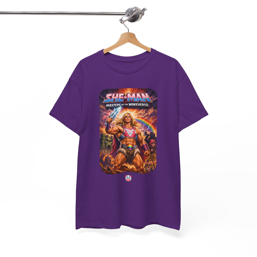She-Man Masters of the Wokeverse T-Shirt – By the Power of the Pork Sword