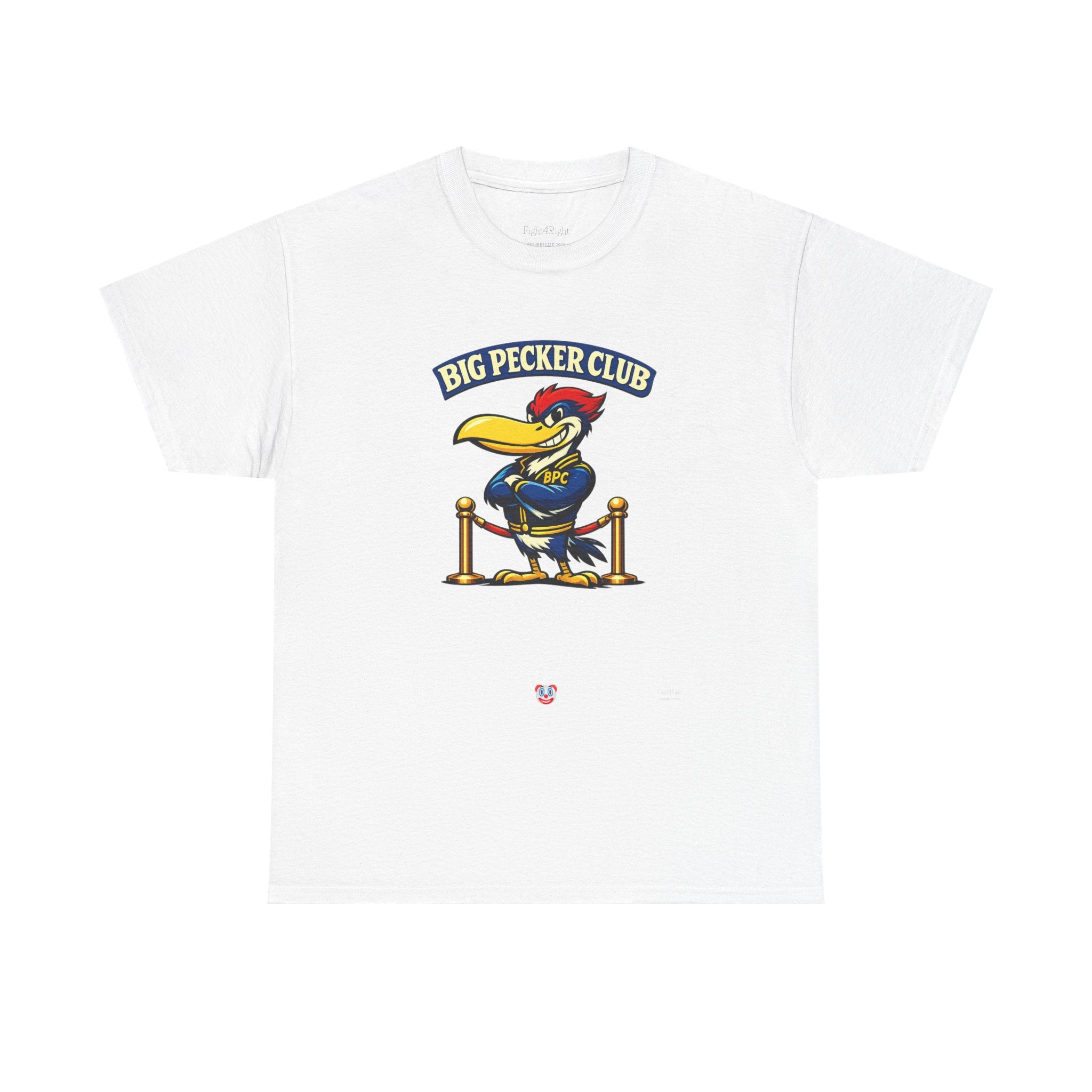 Big Pecker Club T-Shirt — Funny Woodpecker Graphic Tee