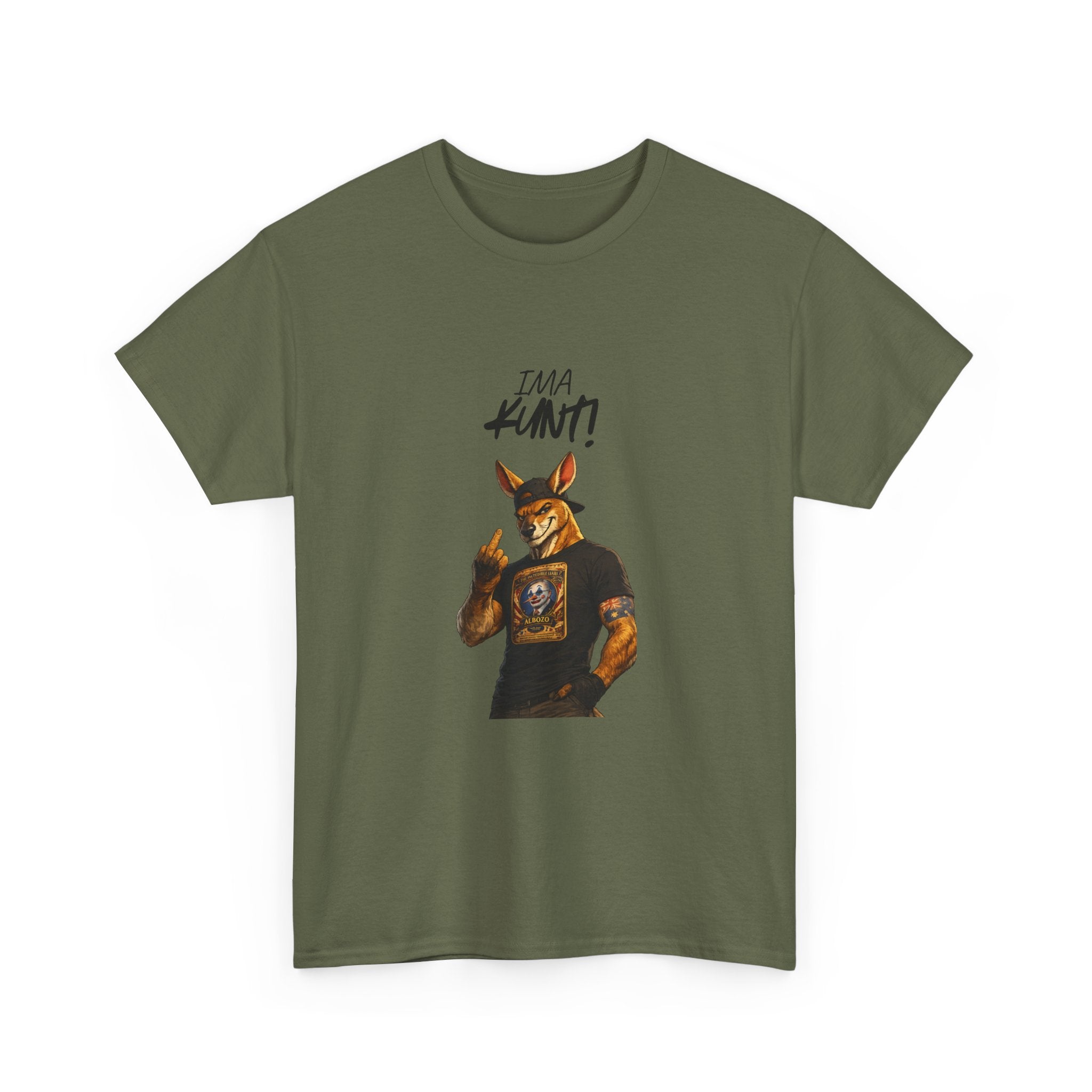 IMA KUNT! Kangaroo T-Shirt | Rude Australian Humour Tee