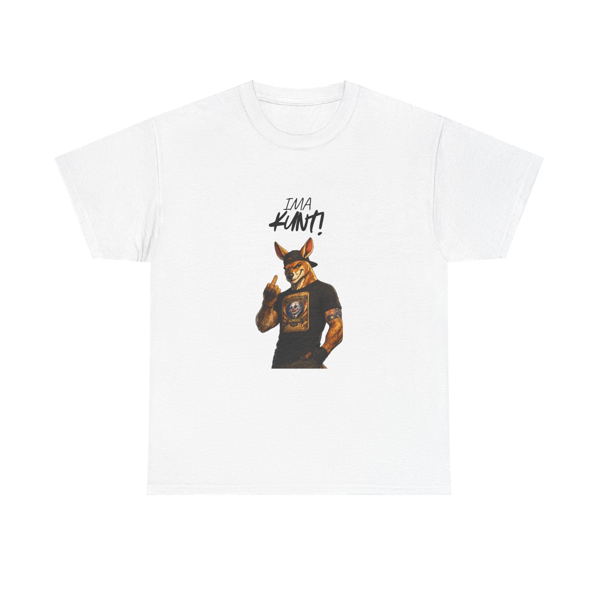 IMA KUNT! Kangaroo T-Shirt | Rude Australian Humour Tee