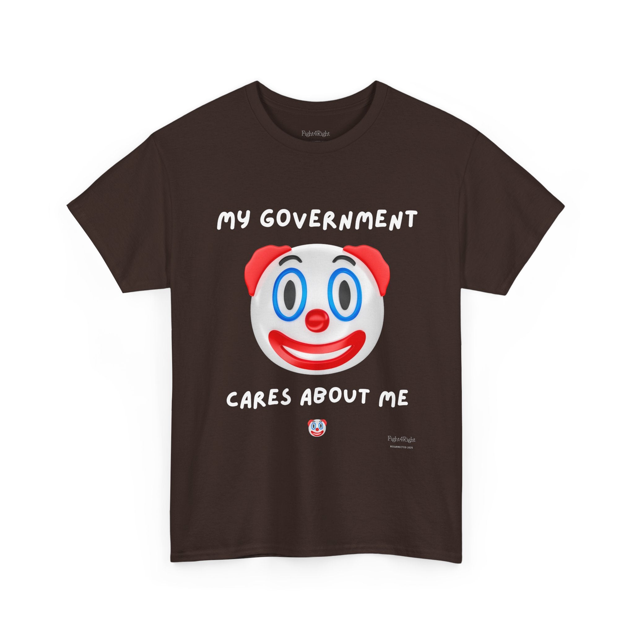 My Government Cares About Me T-Shirt – Sarcastic Anti-Government Satire Tee