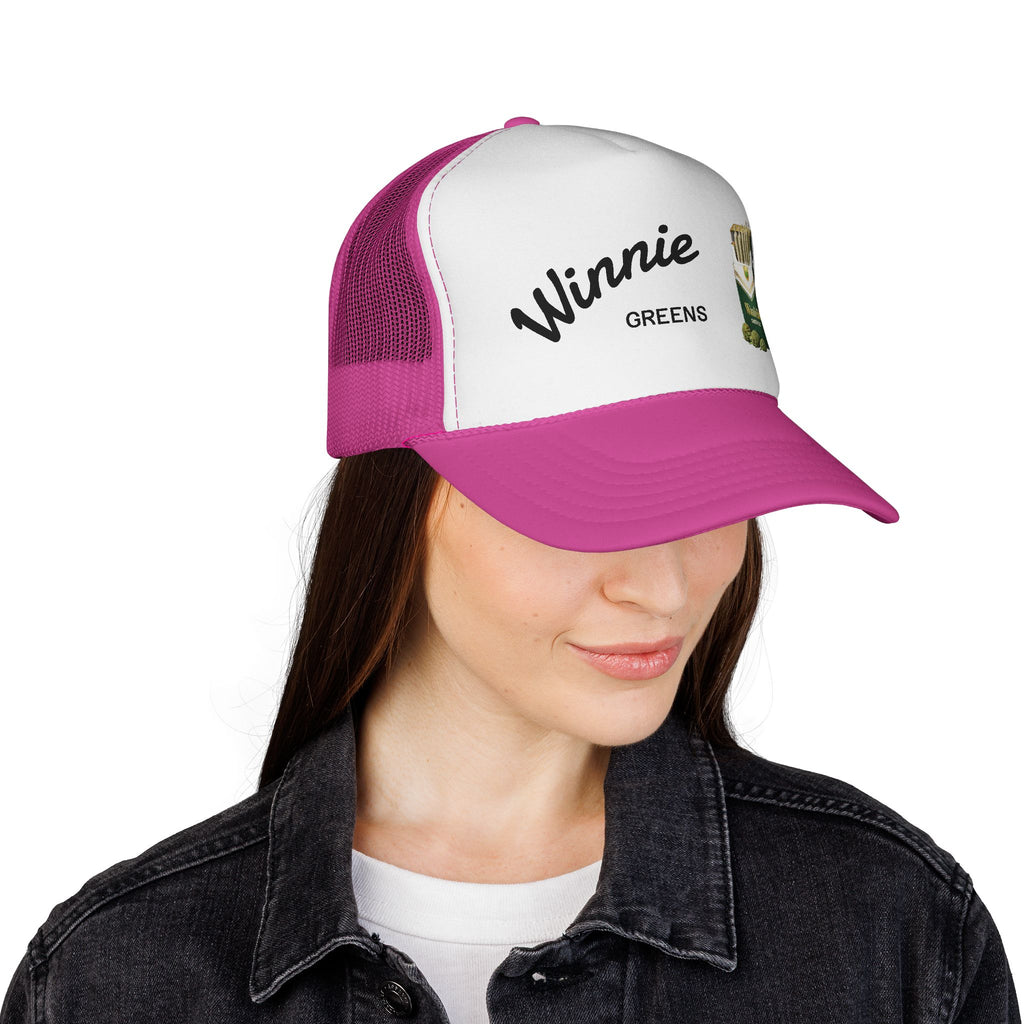 Trucker Cap — "Winnie Greens" Vintage Cigarette Pack Design