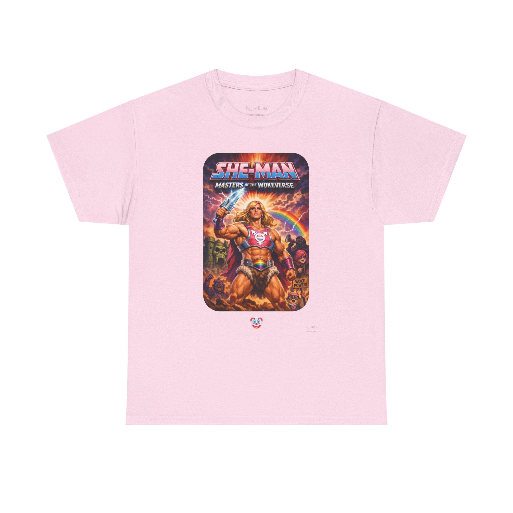 She-Man Masters of the Wokeverse T-Shirt – By the Power of the Pork Sword