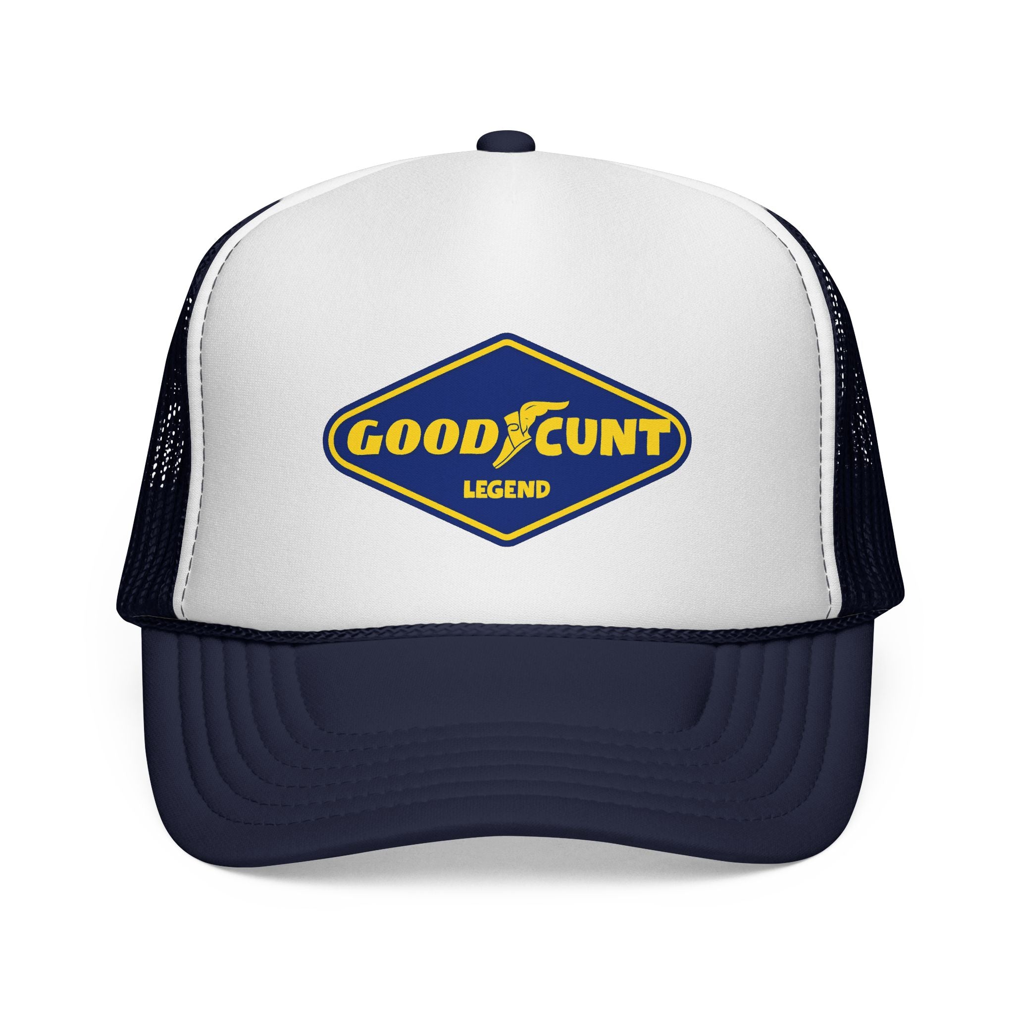 Trucker Cap — 'Good Cunt Legend' Vintage Logo Mesh Hat