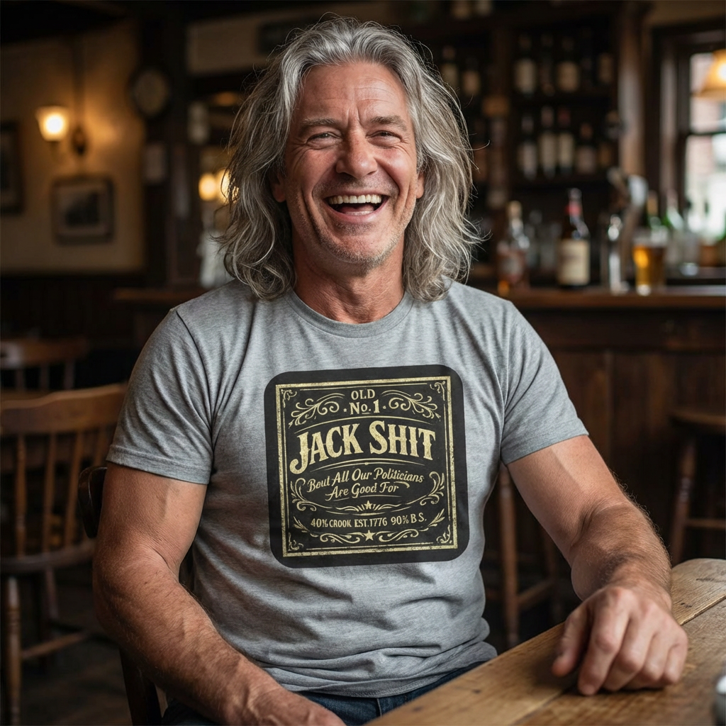 Jack Shit T-Shirt | Aussie Political Satire Tee