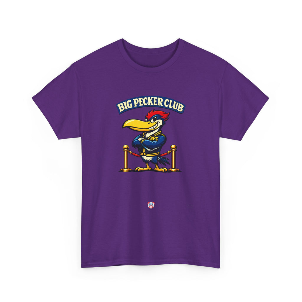 Big Pecker Club T-Shirt — Funny Woodpecker Graphic Tee