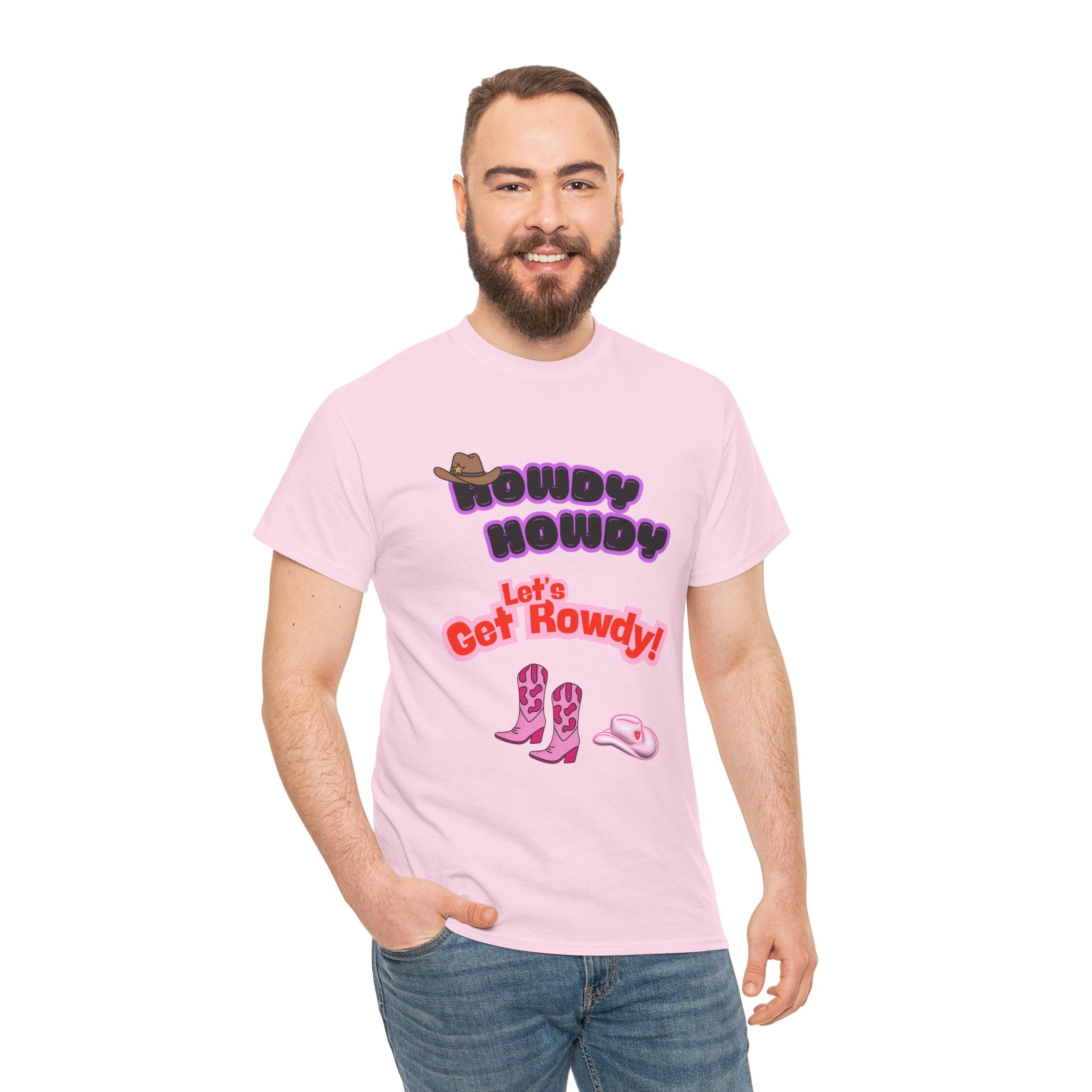 Howdy Howdy, Let’s Get Rowdy T-Shirt | Aussie Cheeky Humour Tee
