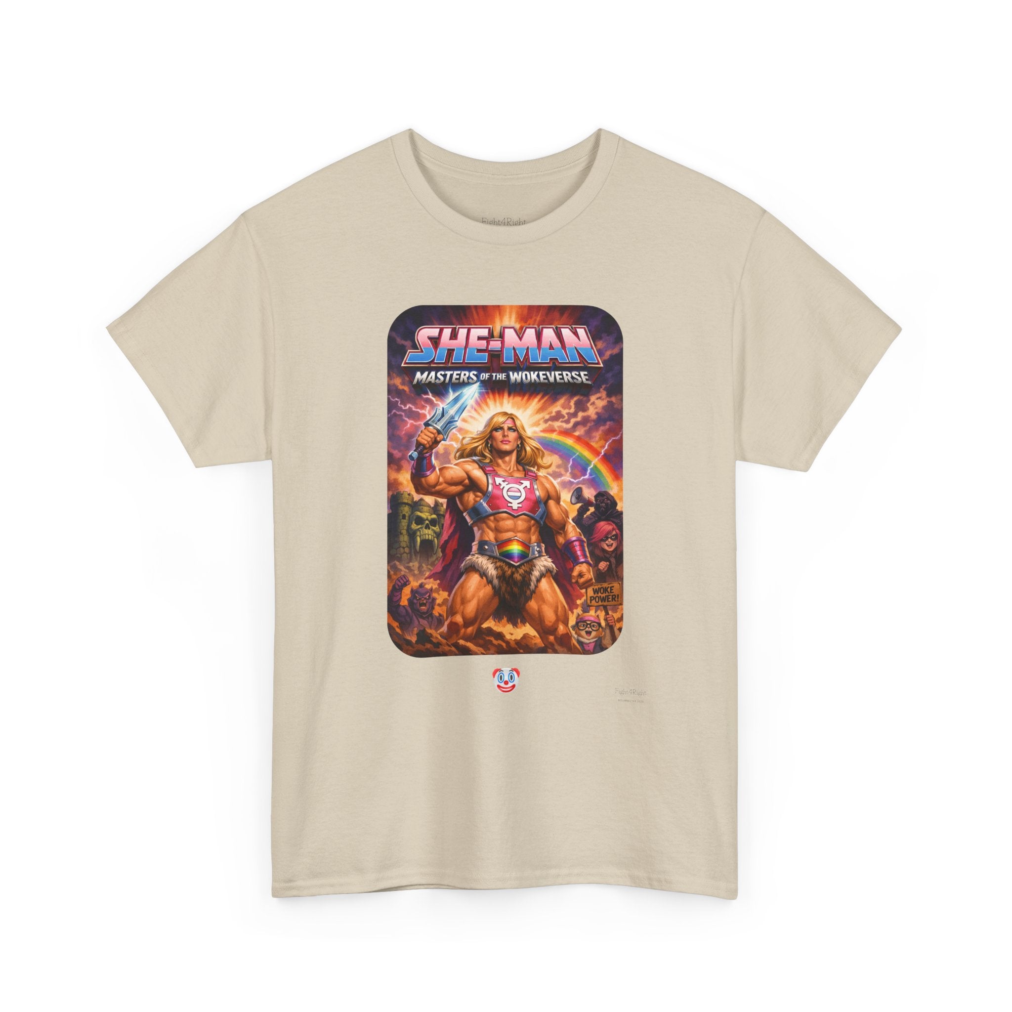 She-Man Masters of the Wokeverse T-Shirt – By the Power of the Pork Sword