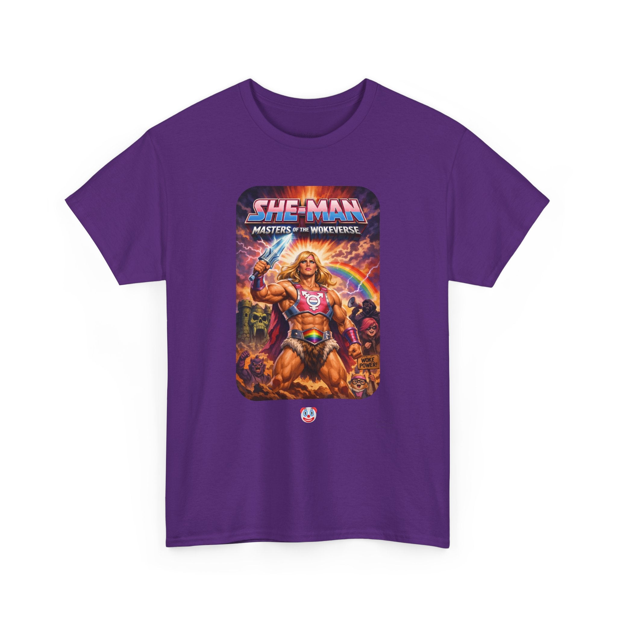 She-Man Masters of the Wokeverse T-Shirt – By the Power of the Pork Sword