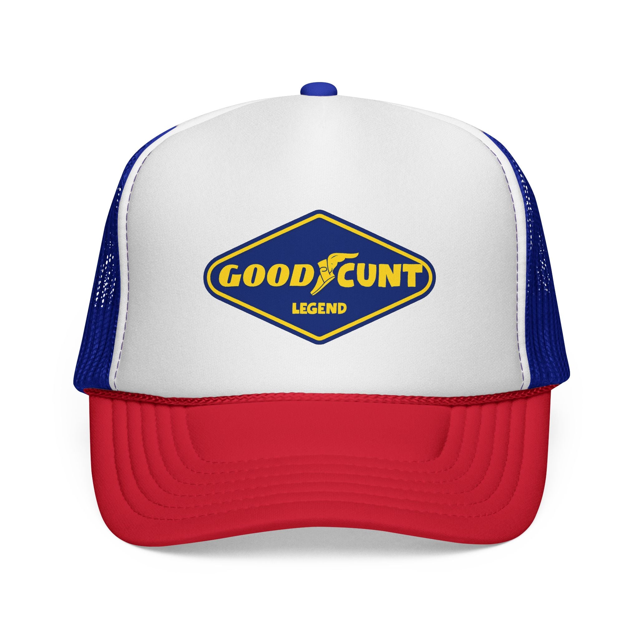 Trucker Cap — 'Good Cunt Legend' Vintage Logo Mesh Hat