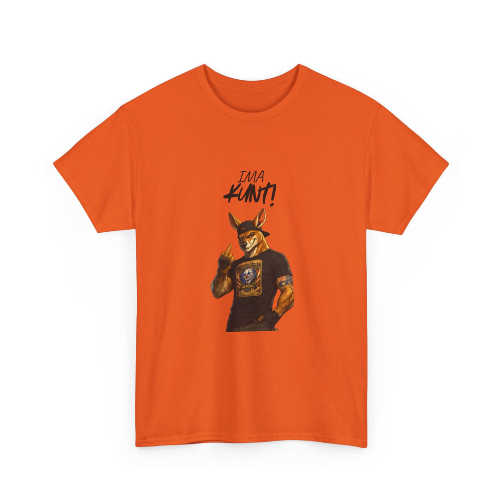 IMA KUNT! Kangaroo T-Shirt | Rude Australian Humour Tee