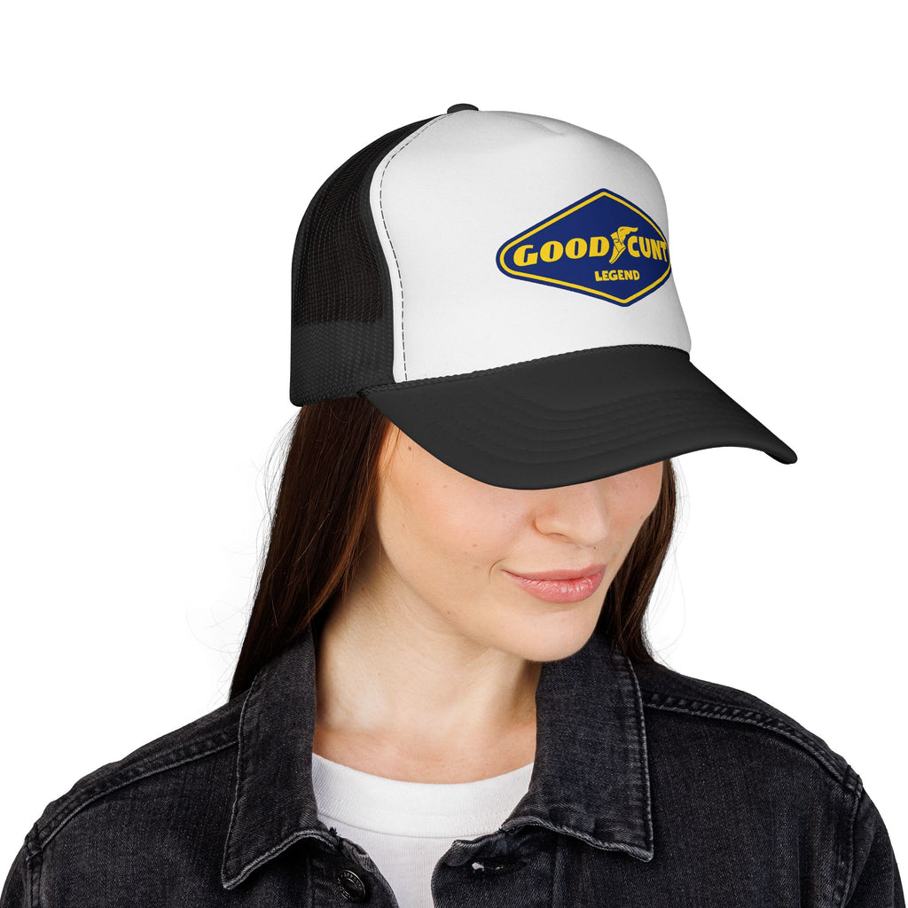 Trucker Cap — 'Good Cunt Legend' Vintage Logo Mesh Hat