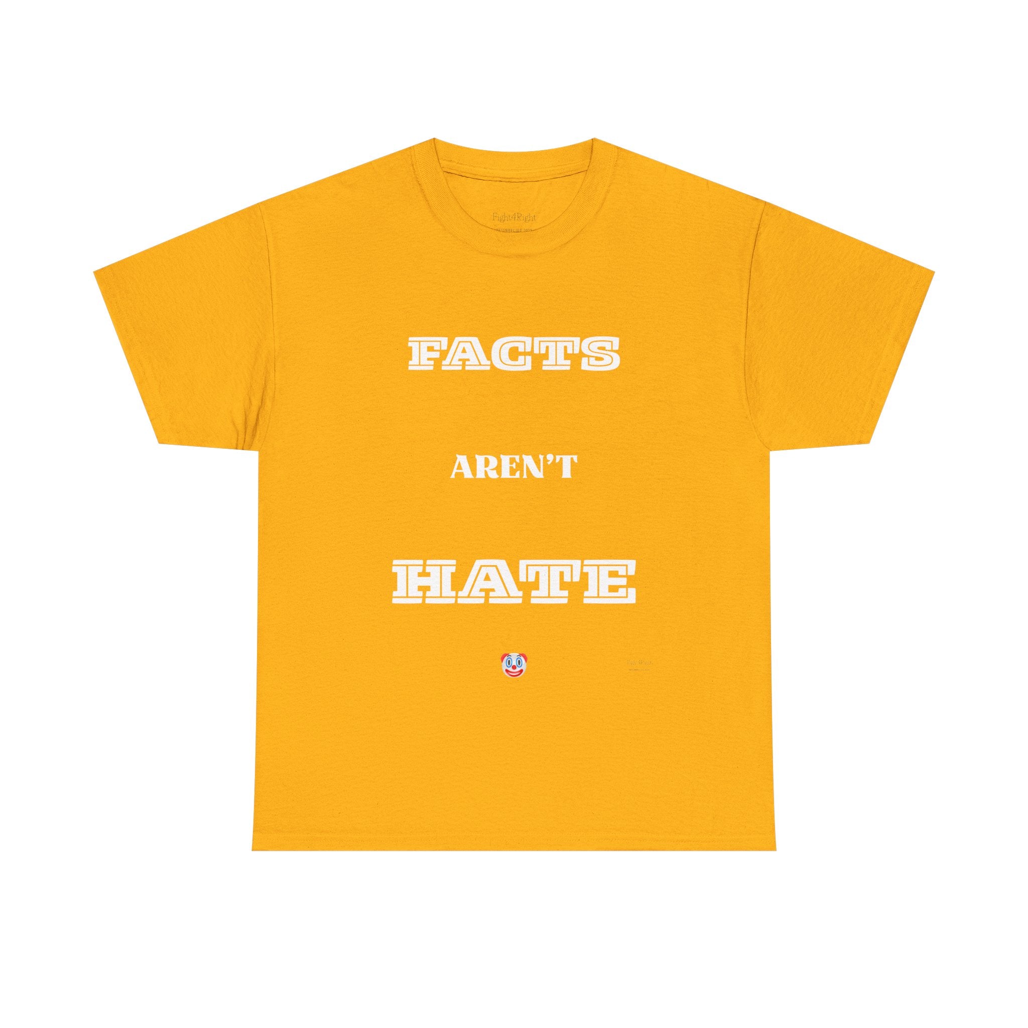 Facts Aren’t Hate T-Shirt – Common Sense Satire & Free Speech Tee
