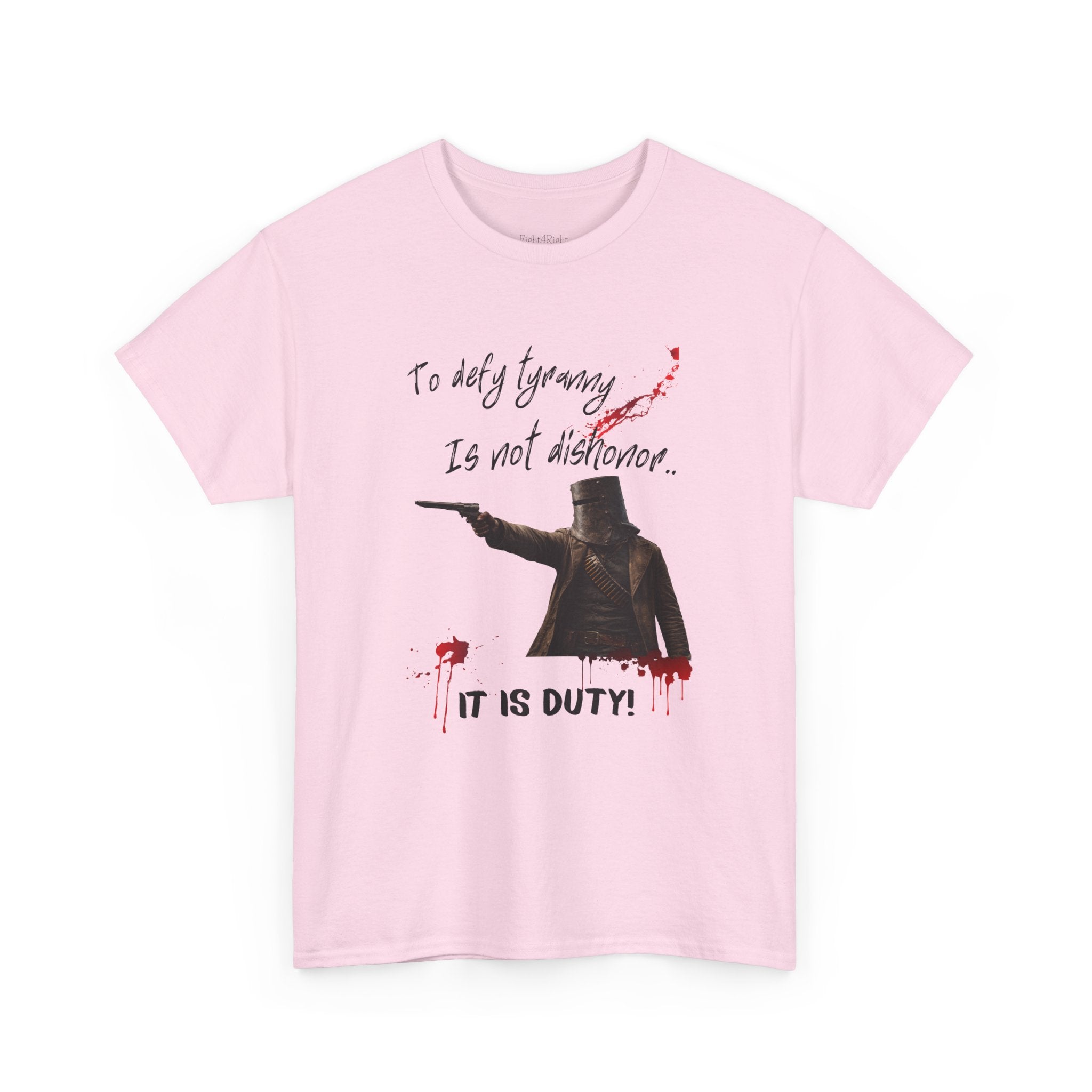 To Defy Tyranny Is Not Dishonour — It Is Duty T-Shirt | Aussie Defiance Ned Kelly