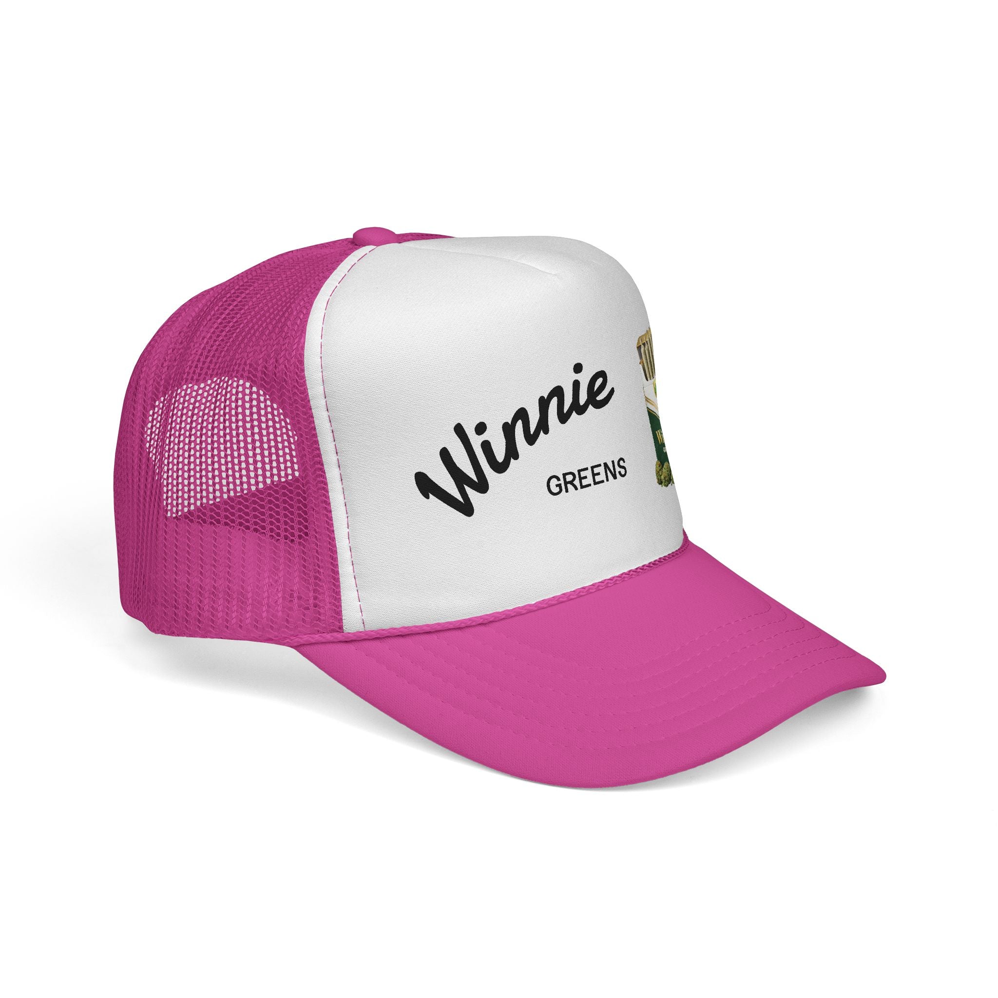 Trucker Cap — "Winnie Greens" Vintage Cigarette Pack Design