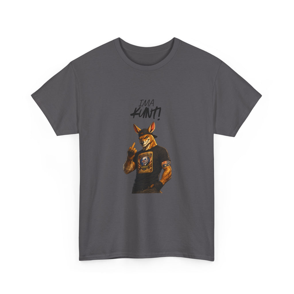IMA KUNT! Kangaroo T-Shirt | Rude Australian Humour Tee