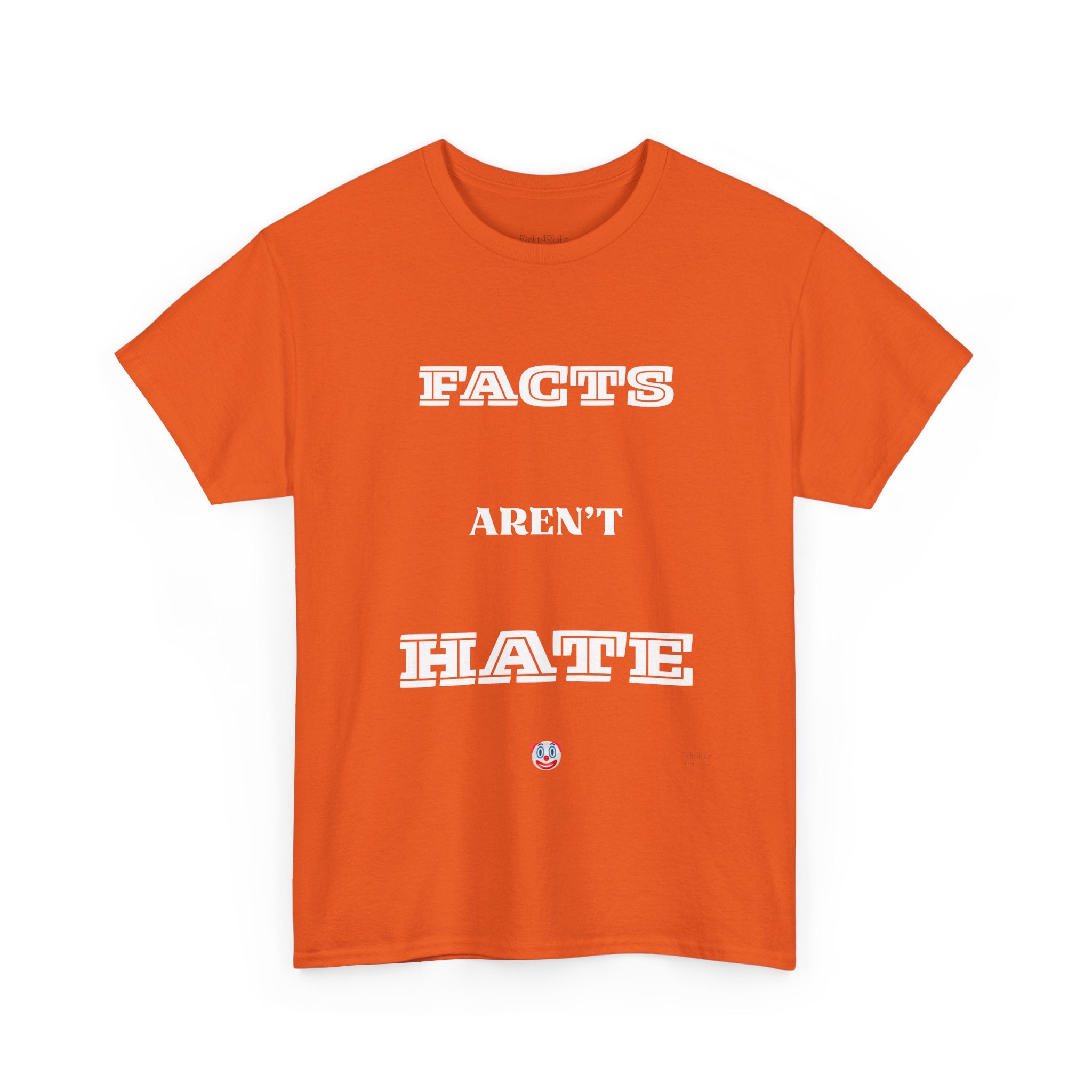 Facts Aren’t Hate T-Shirt – Common Sense Satire & Free Speech Tee